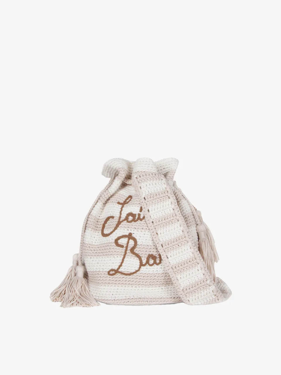 mc2-saint-barth-crochet-bucket-borsa-secchiello-crochet-beige-e-bianca-a-righe image 1