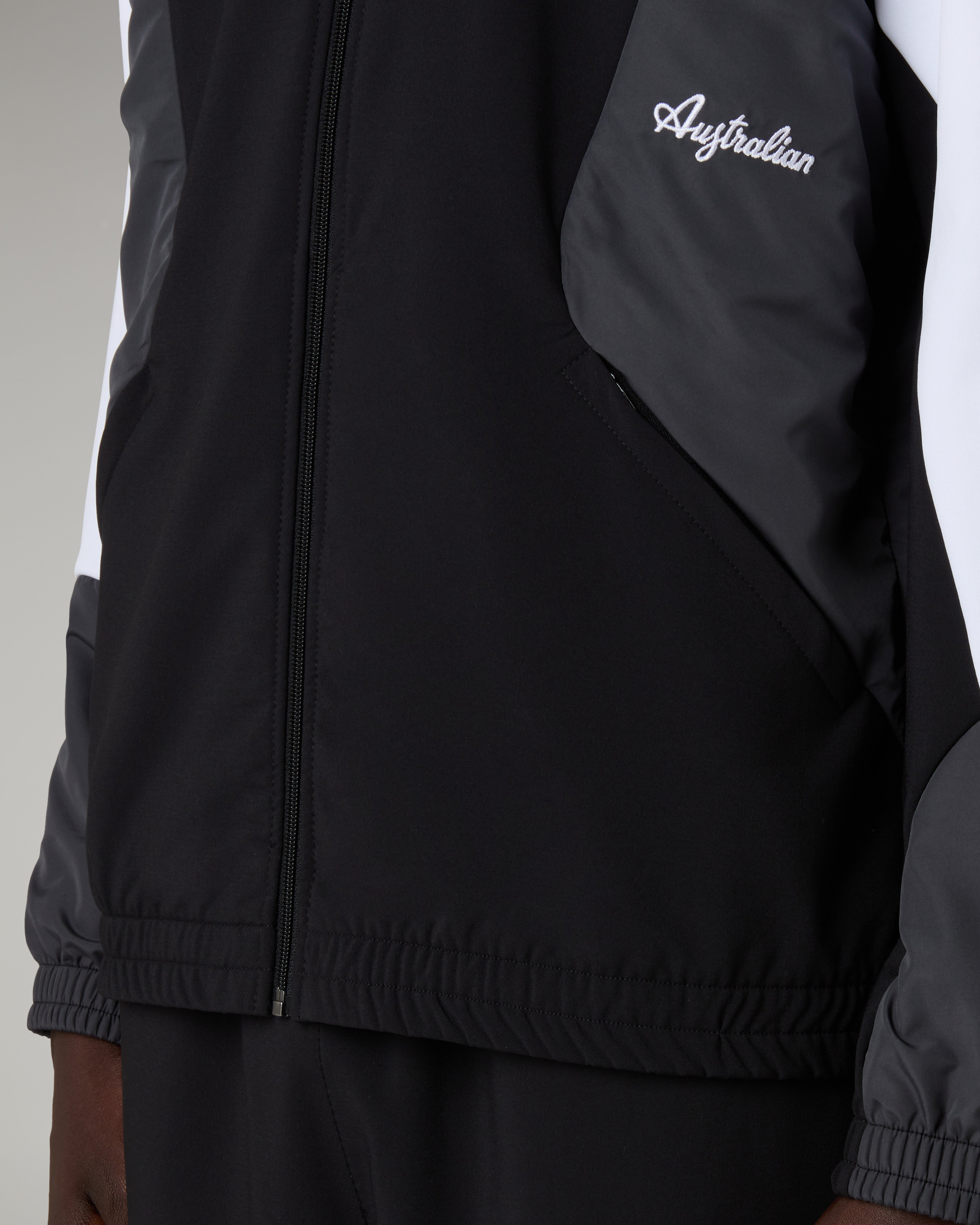 australian-color-block-match-tracksuit-tuta-uomo-nero image 6
