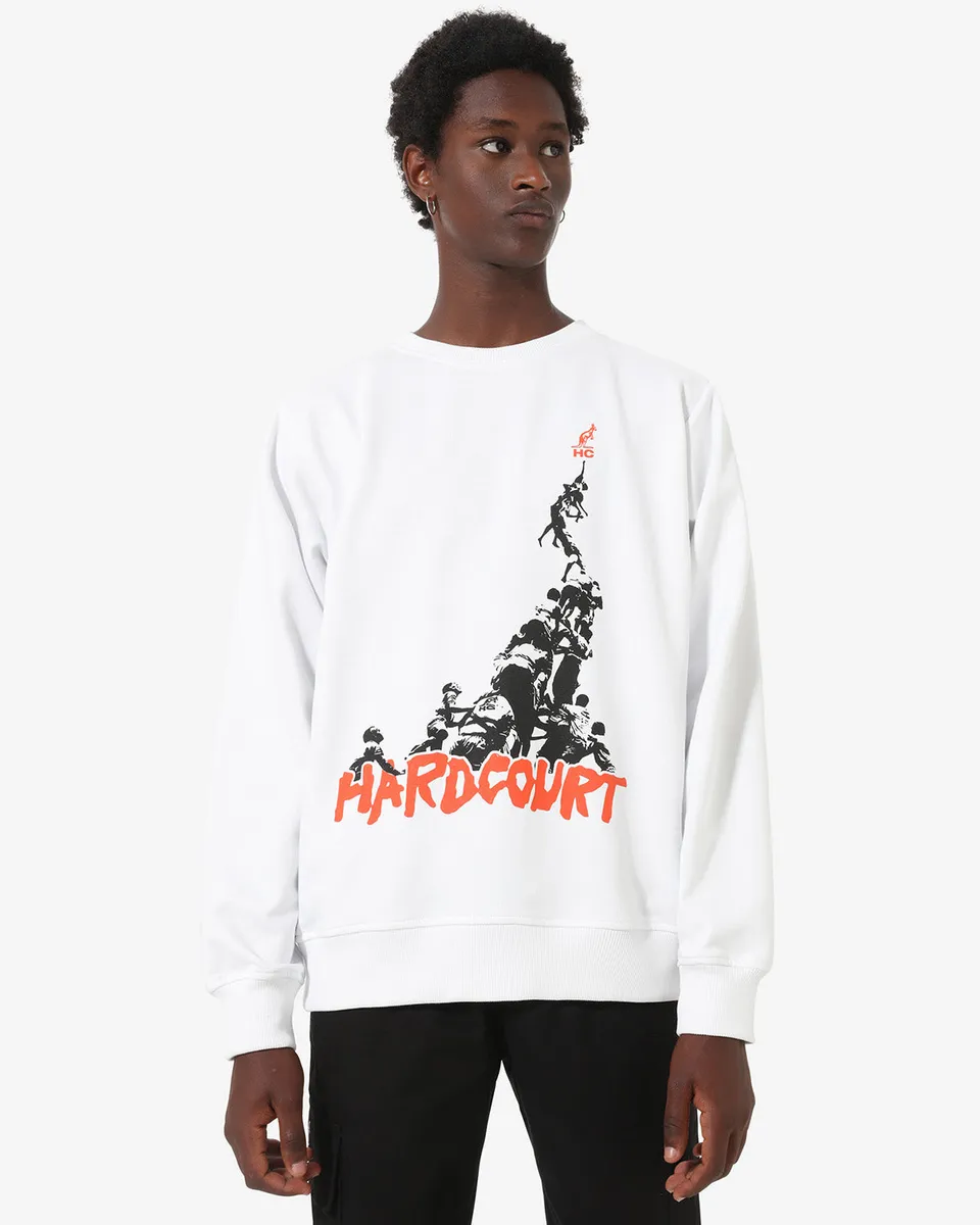 australian-pyramid-crewneck-hard-court-felpa-girocollo-bianco image 1