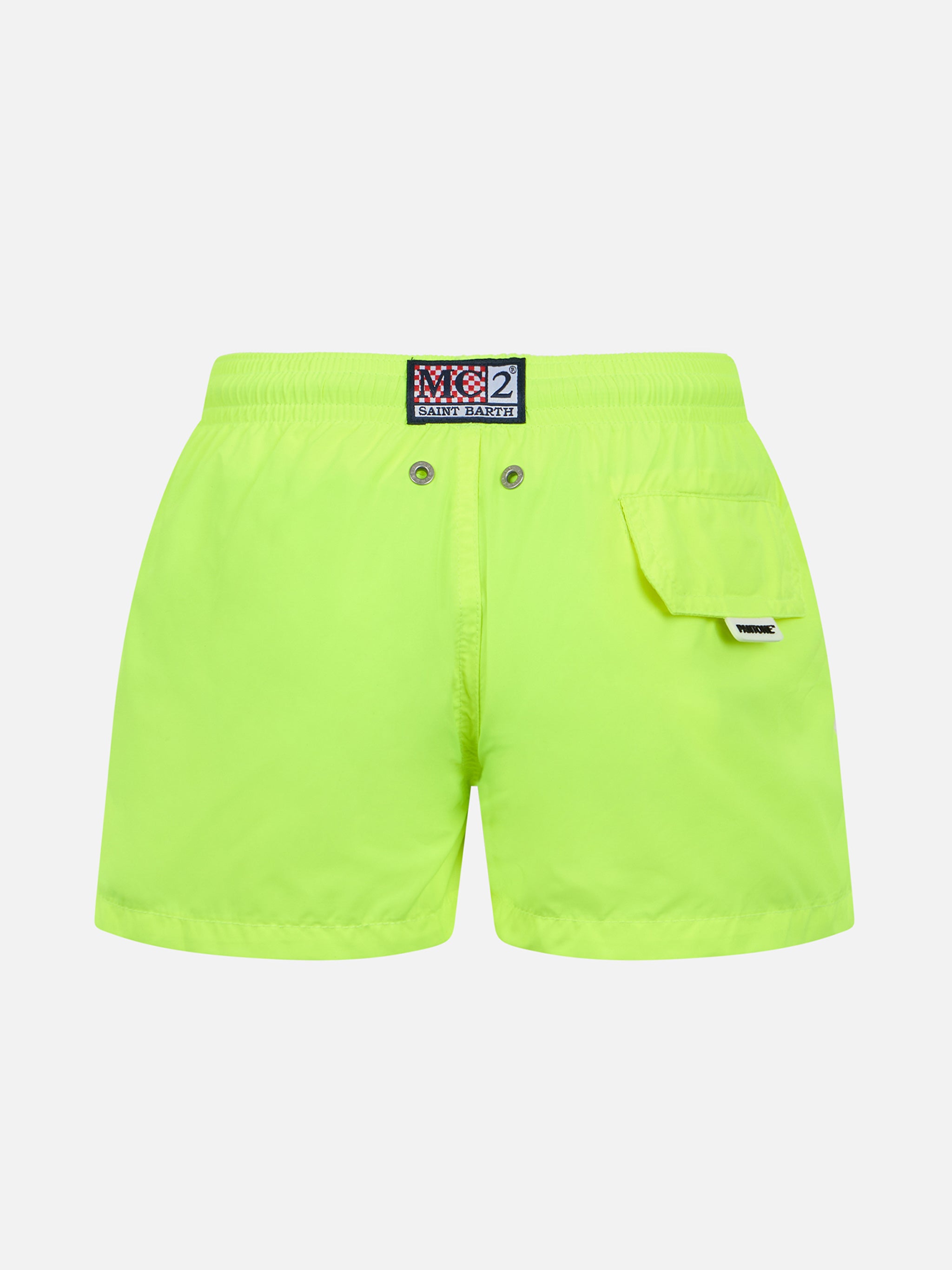 mc2-saint-barth-jean-lighting-costume-bambino-giallo-fluo-edizione-pantone image 2