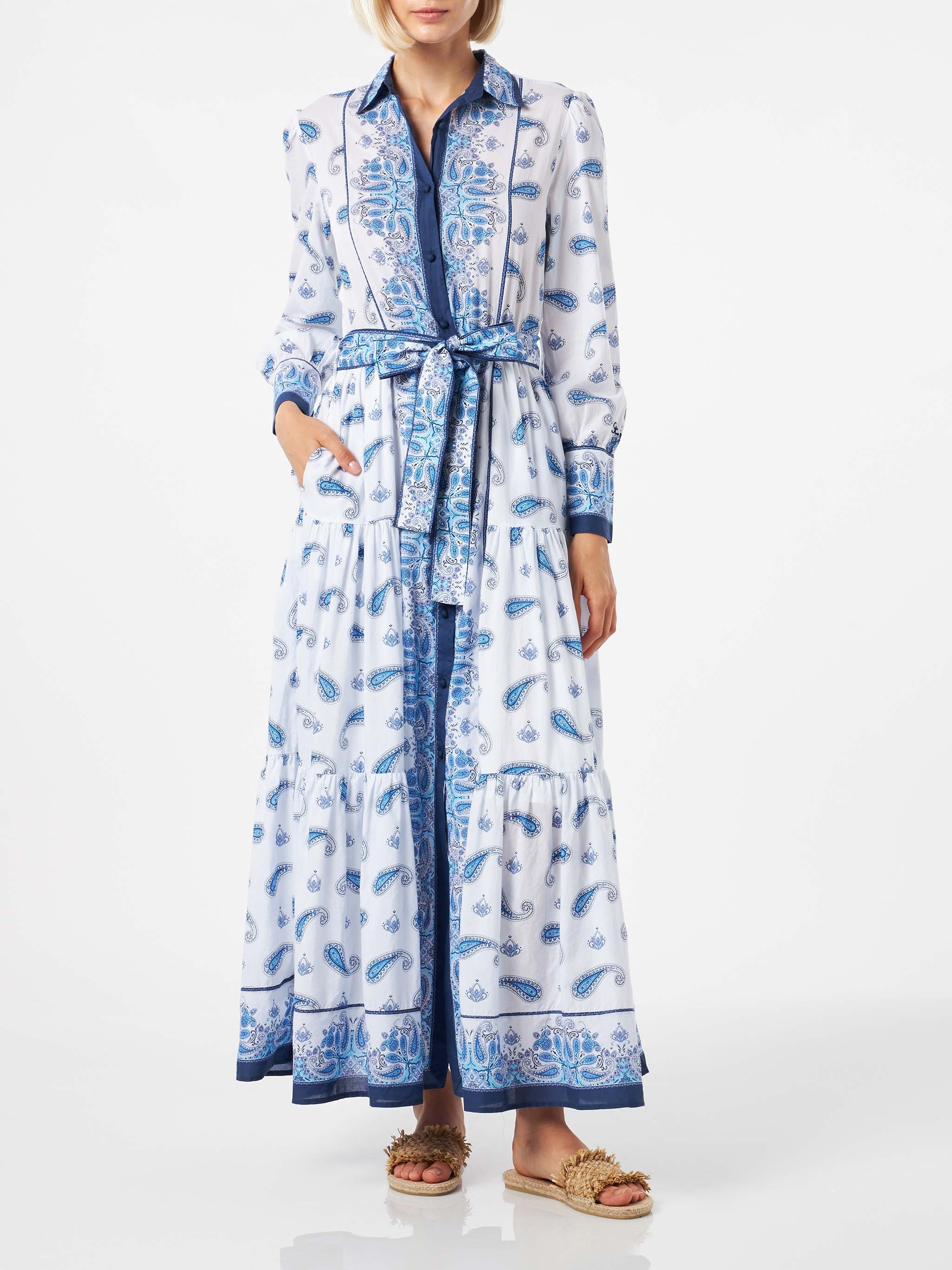 mc2-saint-barth-abito-lungo-jensen-donna-in-cotone-fantasia-paisley image 1