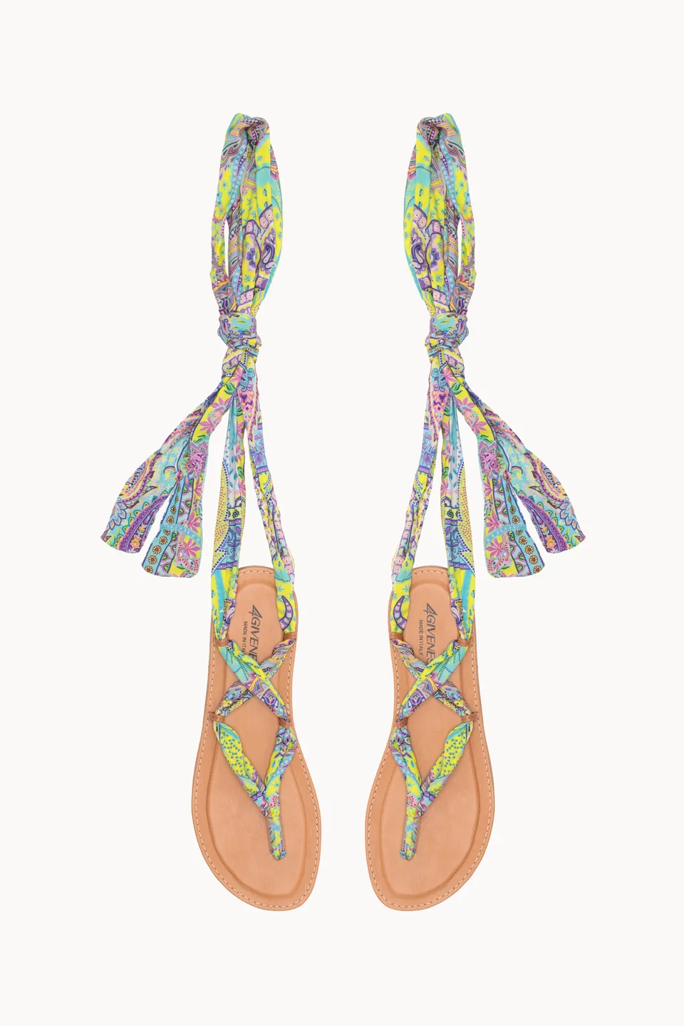 4giveness-sandalo-infradito-foulard-incrocio-sandali-donna image 1