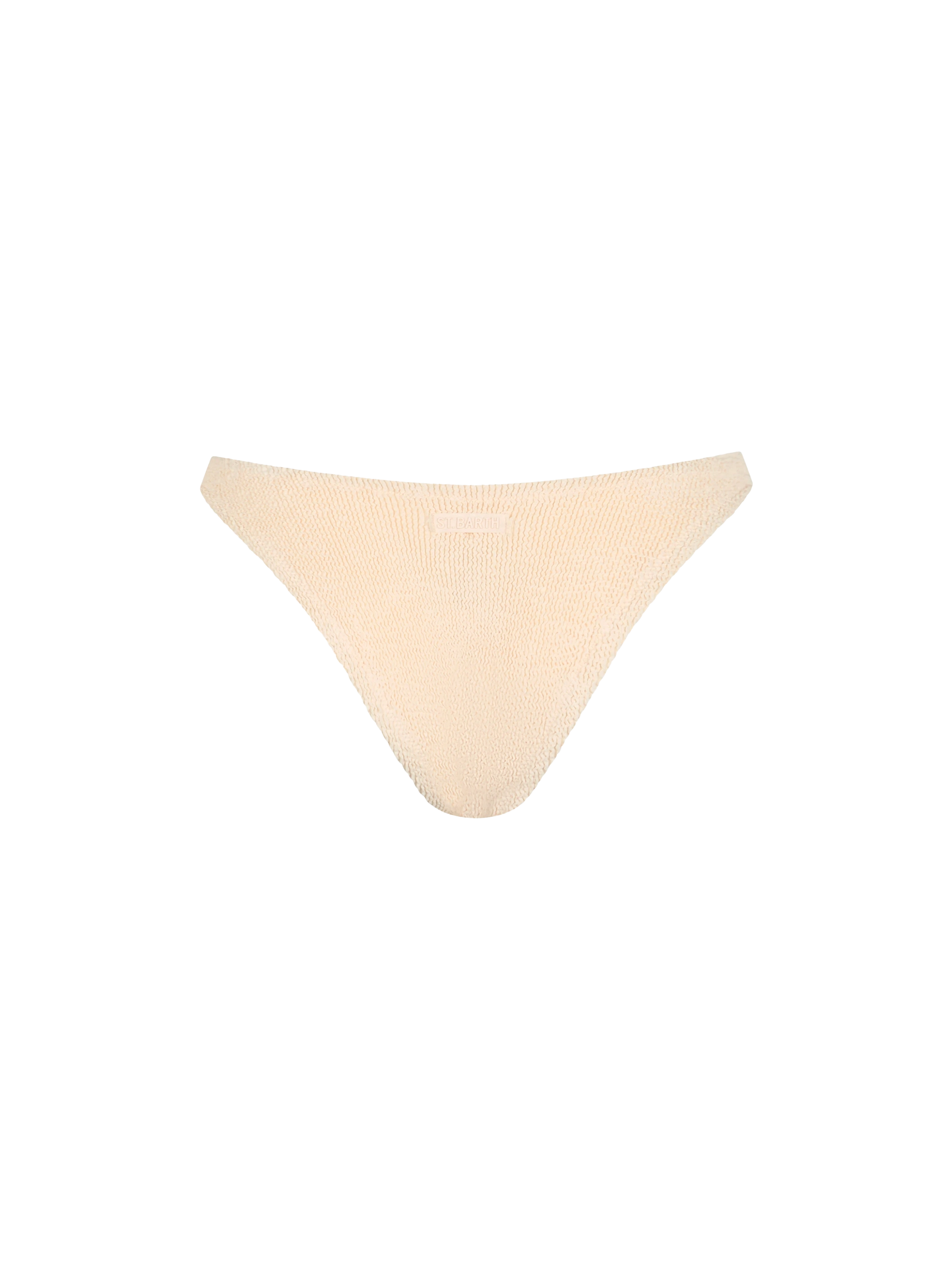 mc2-saint-barth-elise-slip-bikini-crinkle-beige-tinta-unita image 2