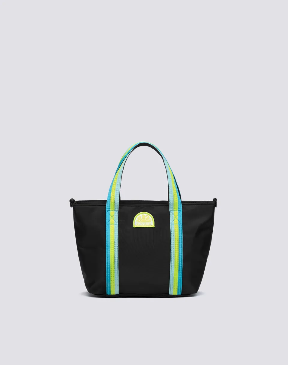 sundek-goldenwave-mini-borsa-mare-con-manici-arcobaleno-e-tracolla image 1