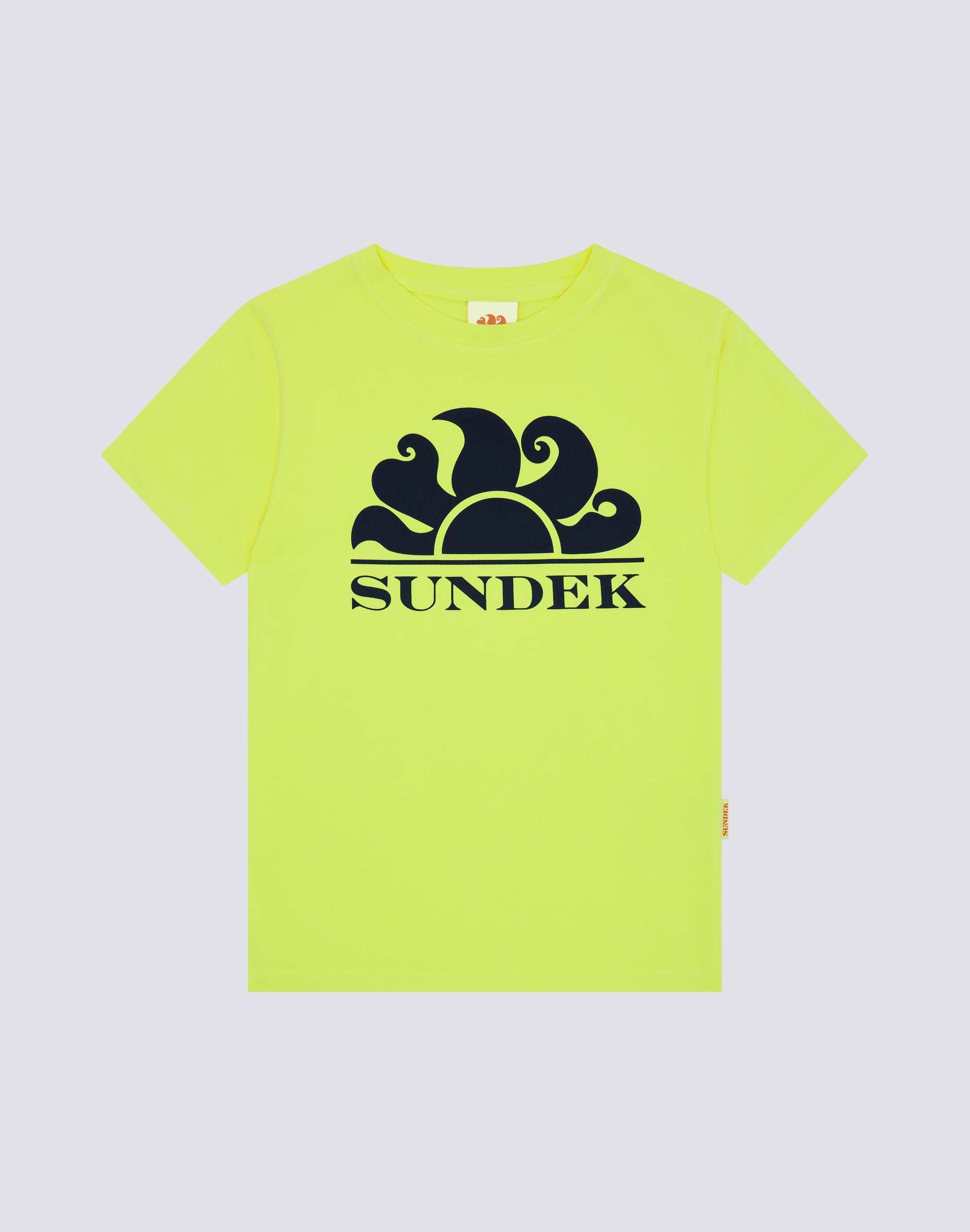 sundek-t-shirt-bambino-manica-corta-in-cotone-sovratinto image 1