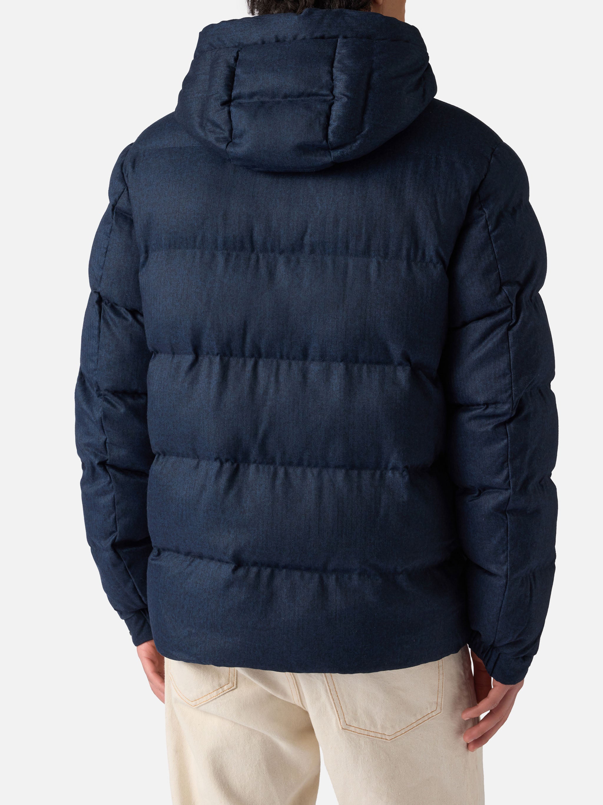 mc2-saint-barth-giacca-maier-uomo-flanella-imbottita-cappuccio-blu-navy image 4