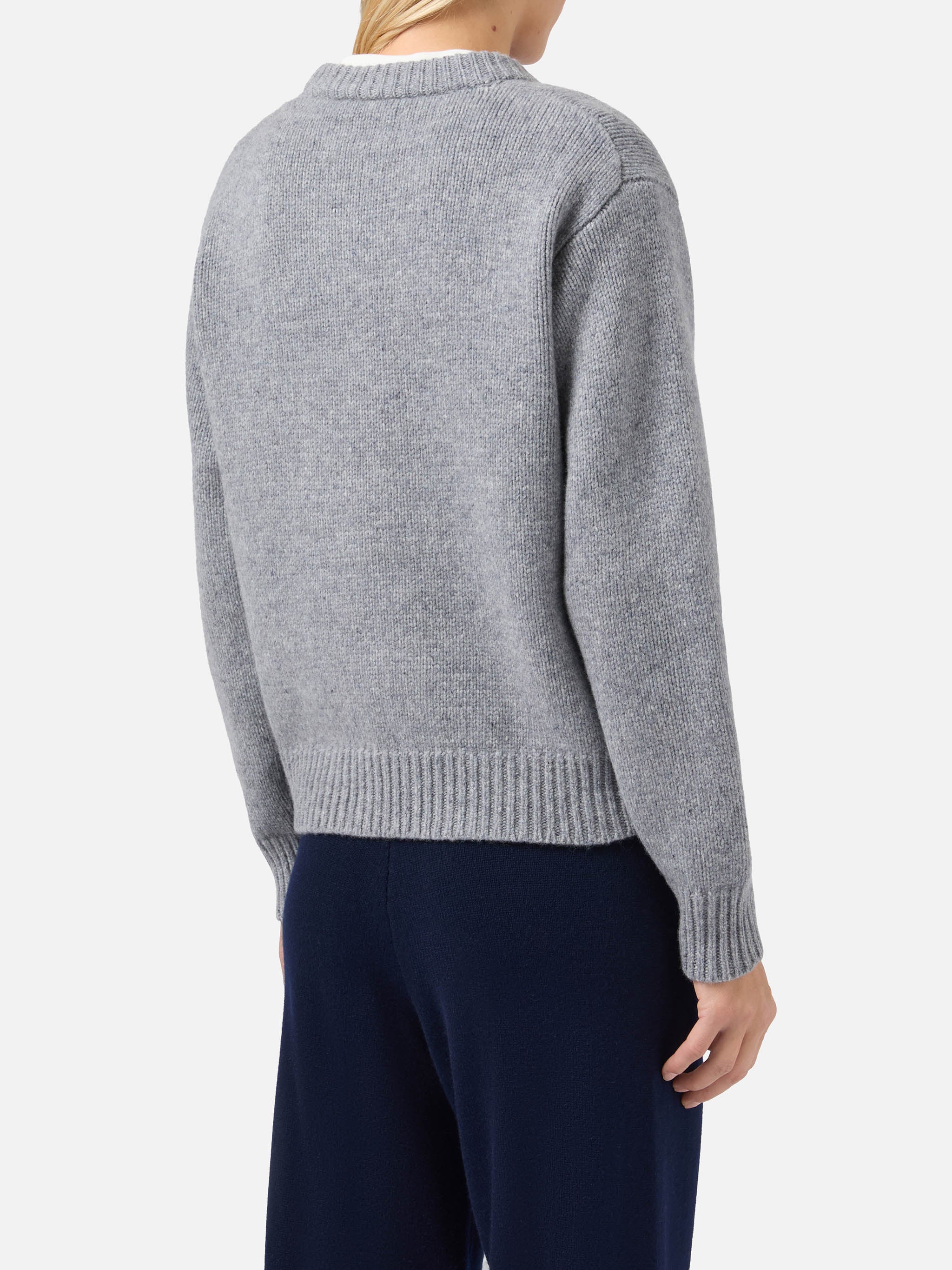 mc2-saint-barth-kyla-maglione-in-lana-grigio-con-jacquard-st-moritz image 3
