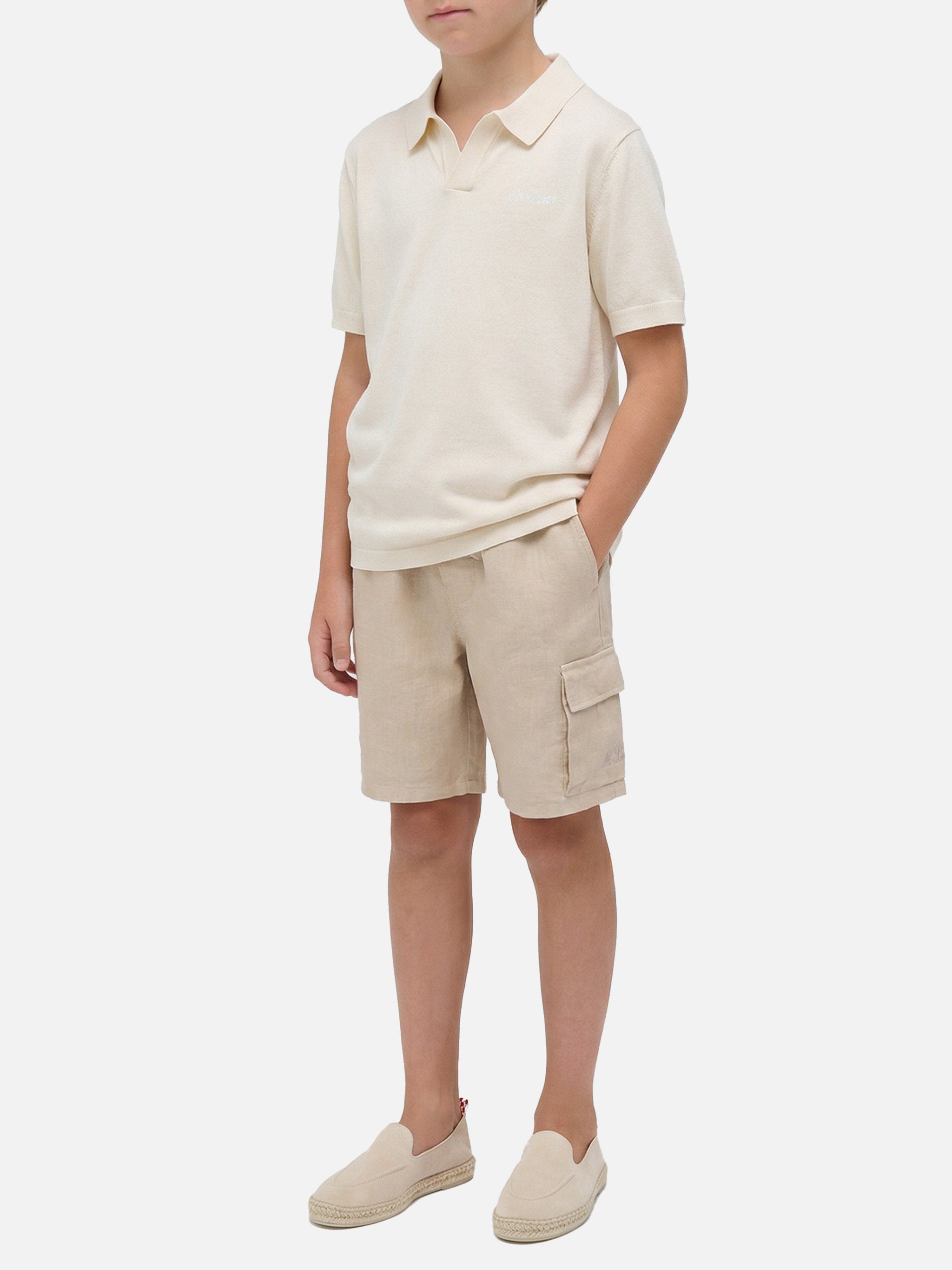 mc2-saint-barth-sloan-jr-polo-bambino-panna image 4
