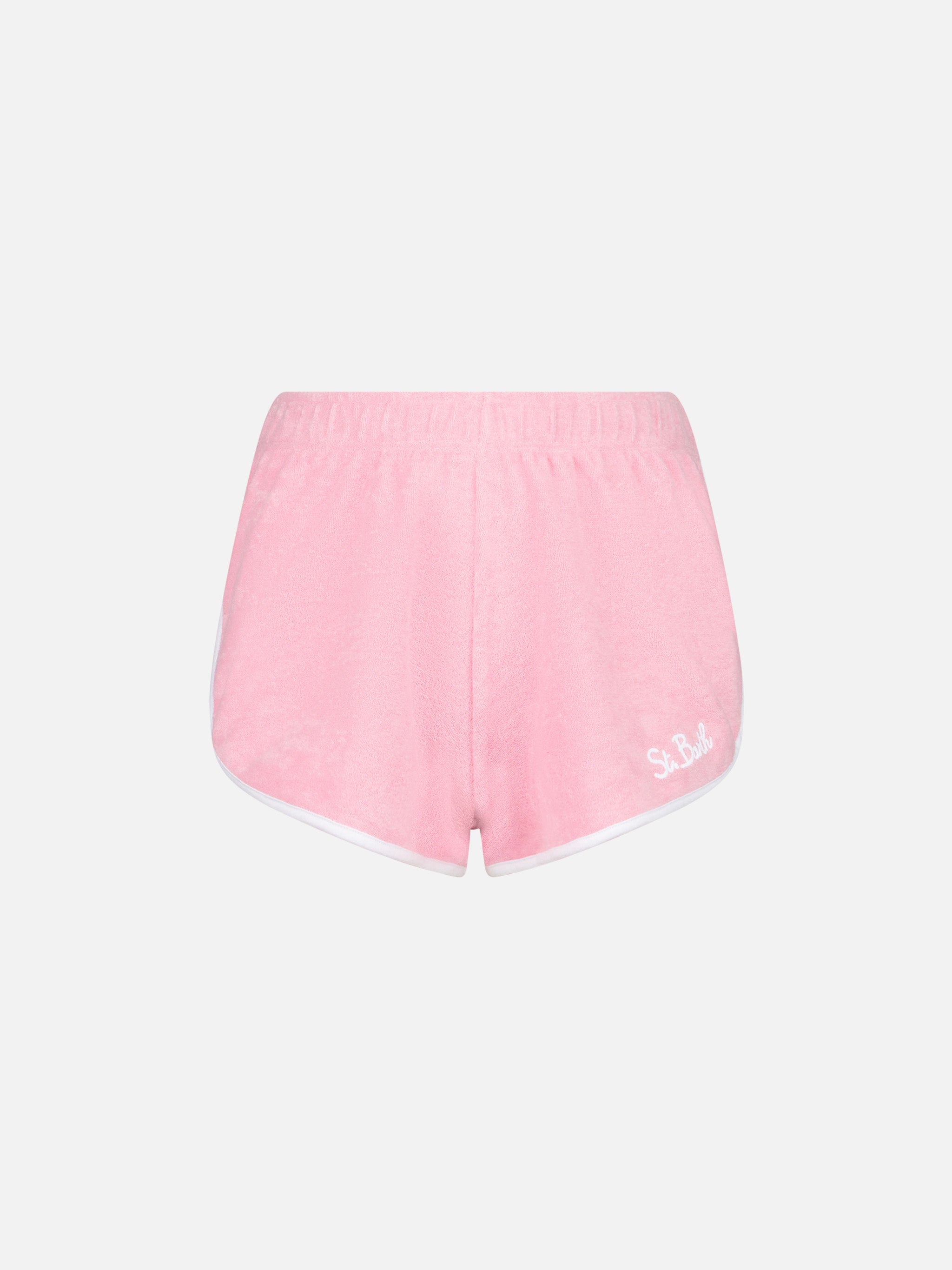 mc2-saint-barth-francine-short-donna-spugna-rosa-special-edition image 4