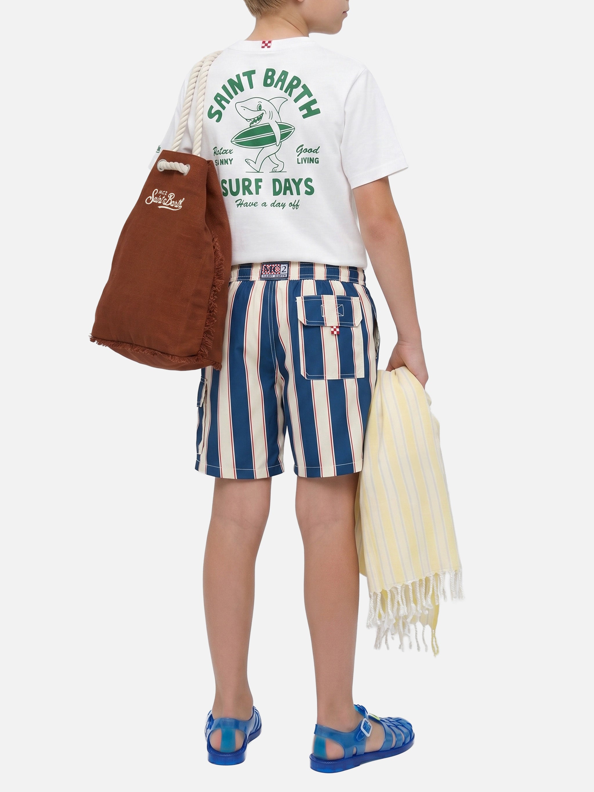 mc2-saint-barth-t-shirt-portland-jr-surf-days-t-shirt-bambino-cotone-bianca-stam image 6