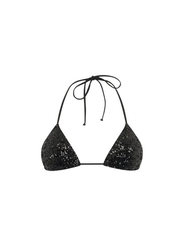 mc2-saint-barth-leah-top-bikini-triangolo-donna-paillettes-nero image 1