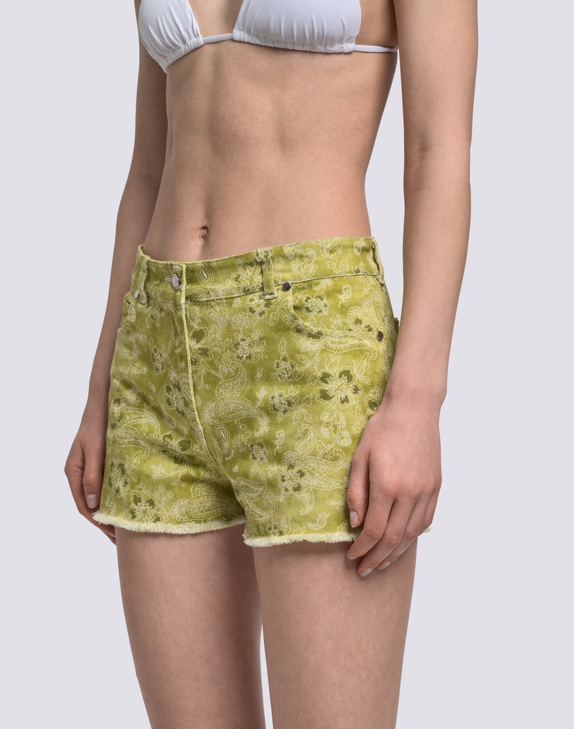 sundek-shorts-donna-hibi-paisley-in-bull-di-cotone-taglio-vivo image 4