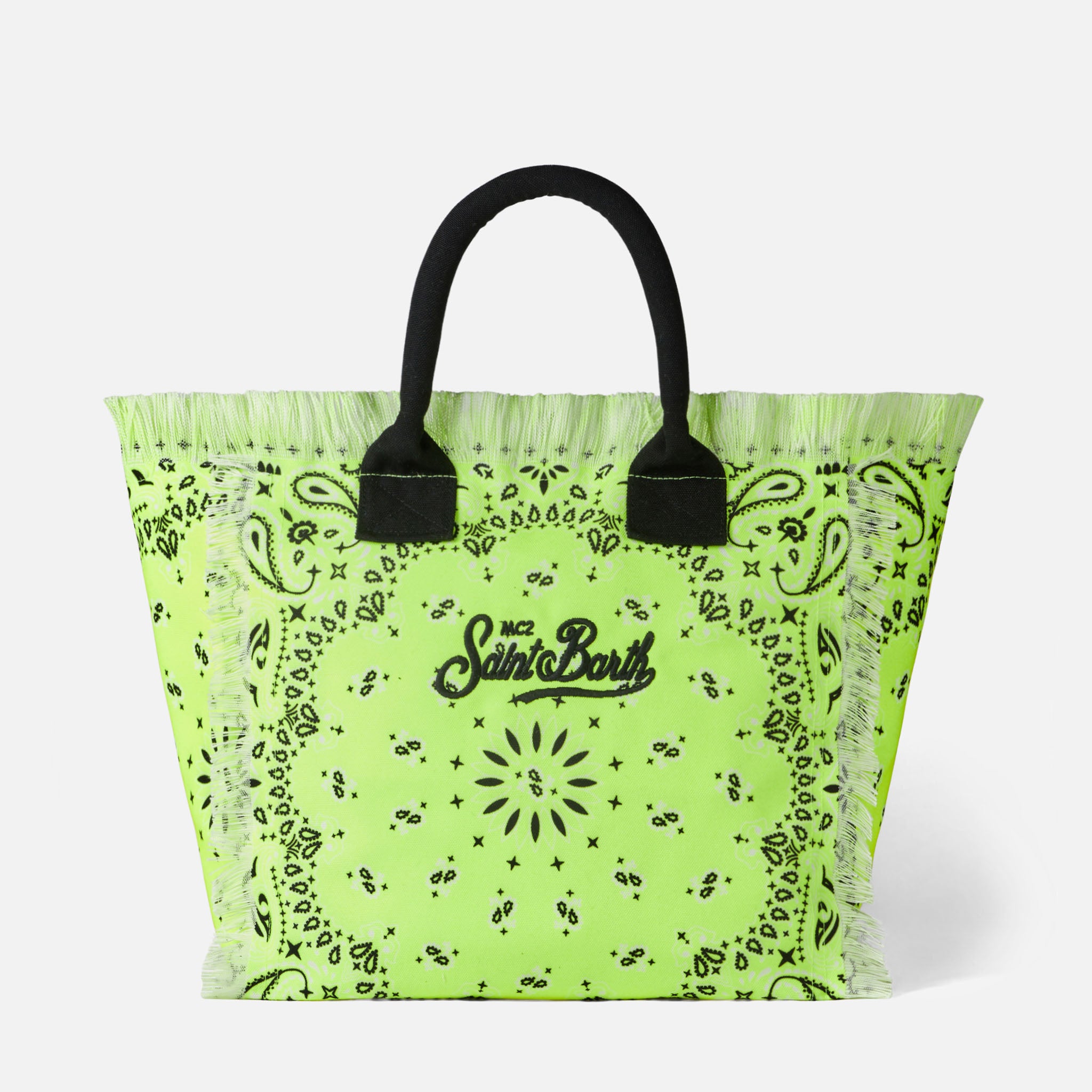 mc2-saint-barth-vanity-borsa-a-spalla-tote-giallo-fluo-stampa-bandana-40x32x20-c image 3