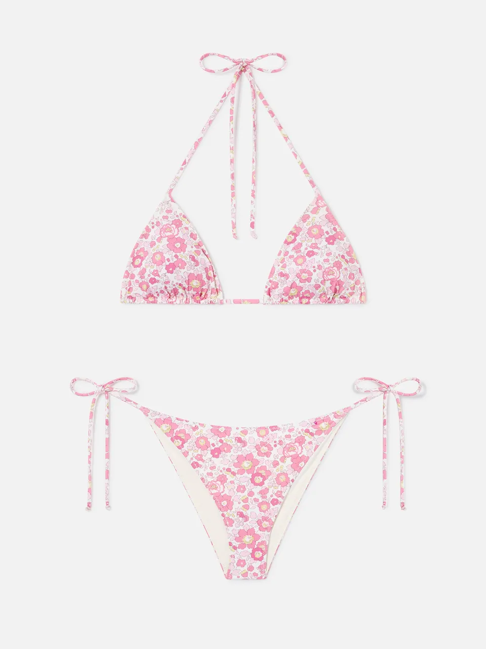 mc2-saint-barth-leah-virgo-bikini-donna-triangolo-tessuto-liberty-rosa image 1