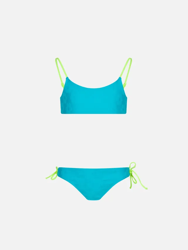 bikini-bambina-mc2-saint-barth-a-bralette-in-spugna-con-fiori-in-rilievo image 1