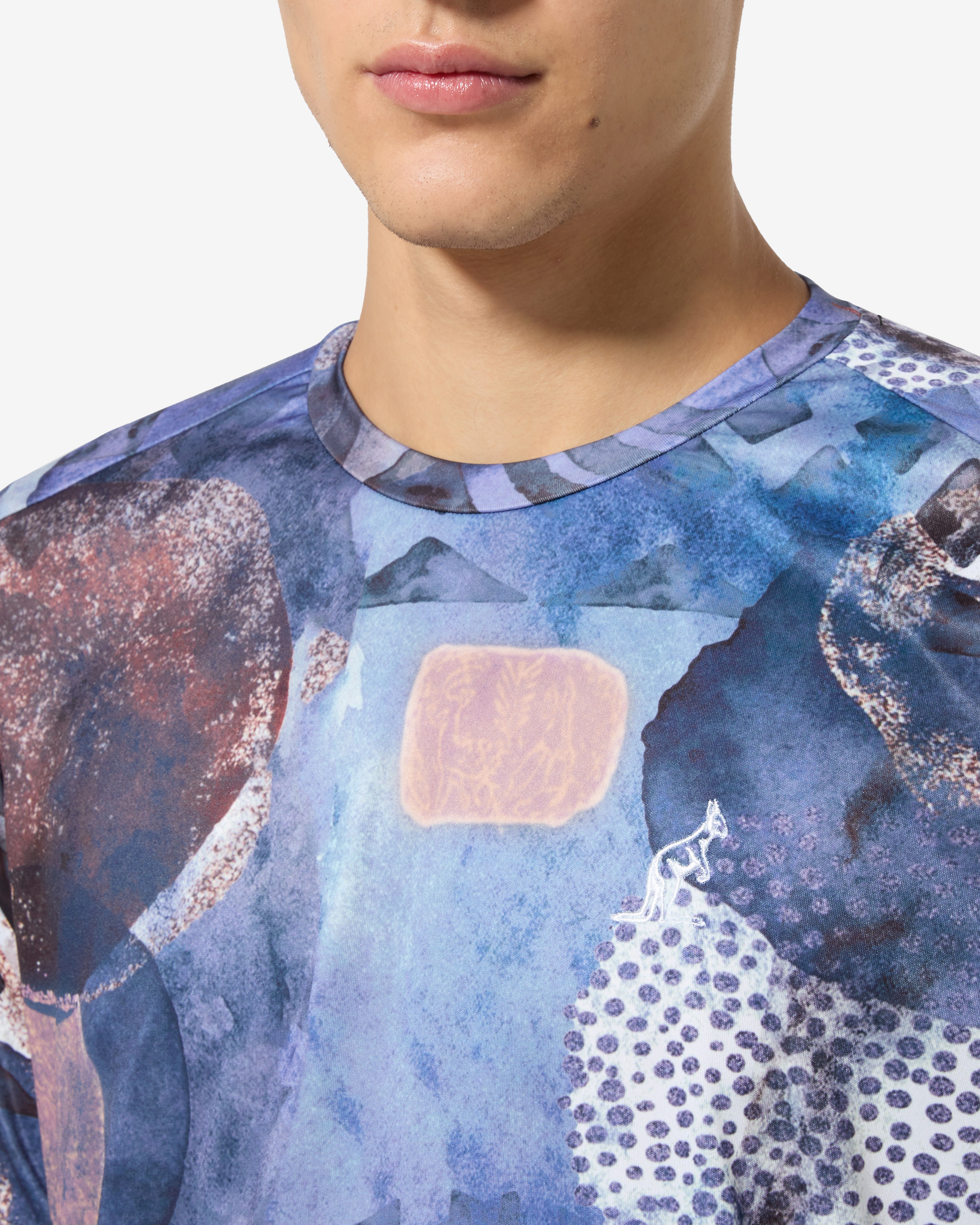 australian-league-paros-t-shirt-ace-all-over-blu-cosmo image 4
