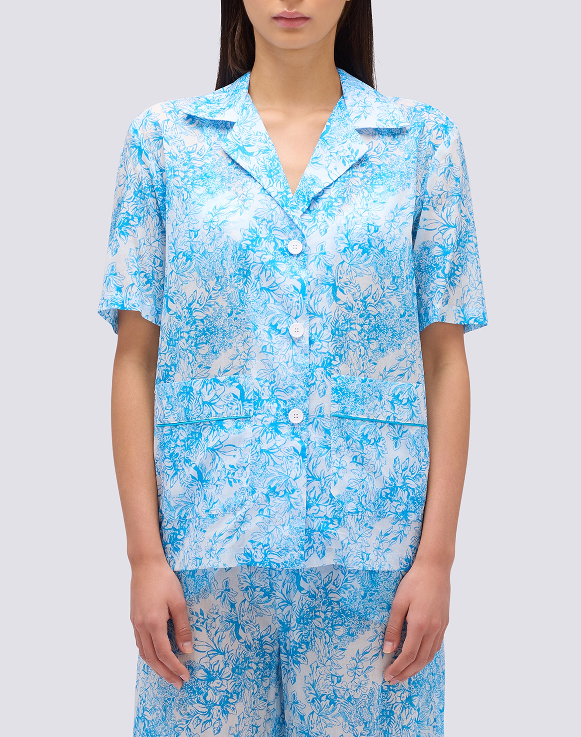 sundek-camicia-donna-stampa-fleur-de-joie image 2