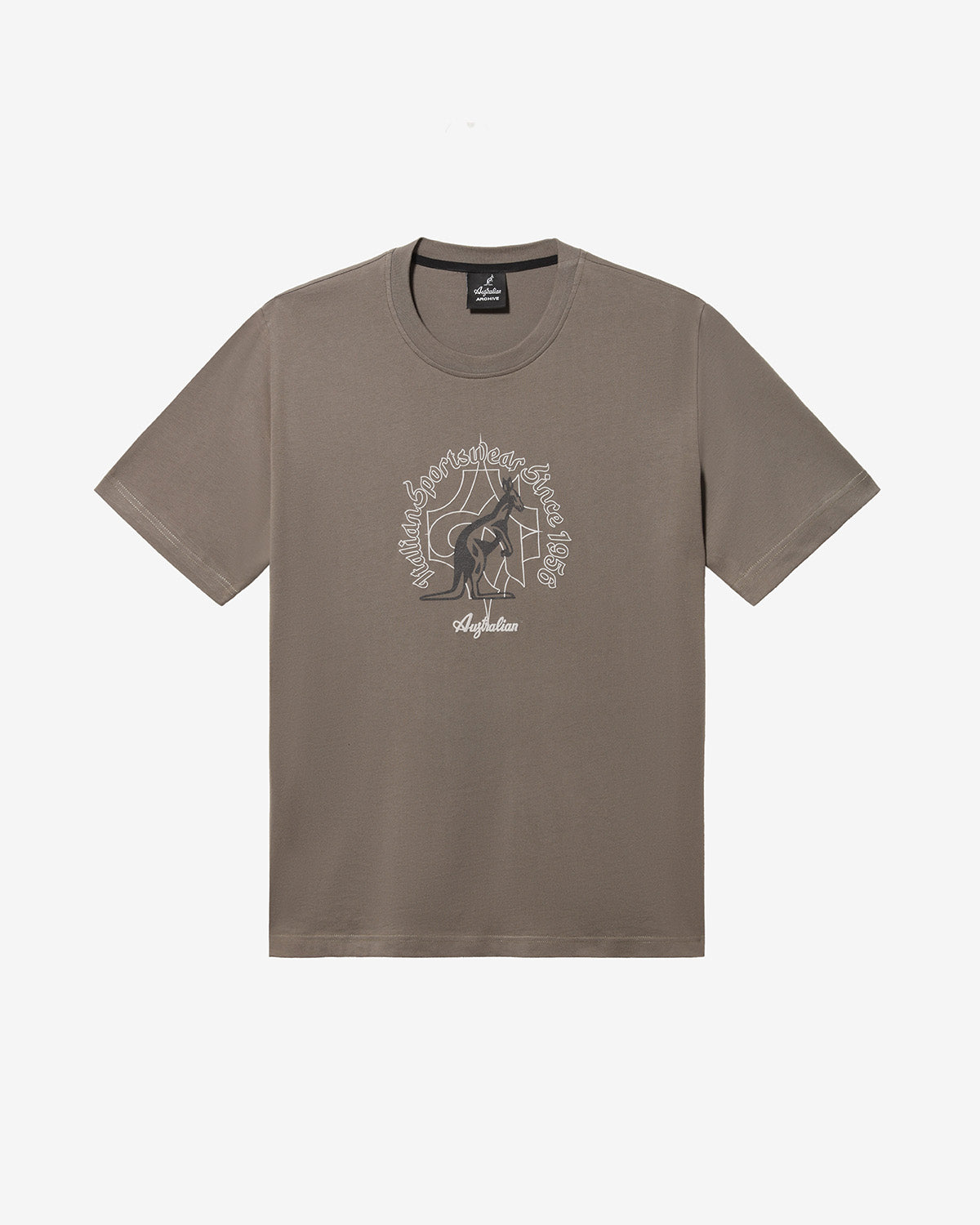 australian-type-t-shirt-archive-t-shirt-in-cotone-regular image 5
