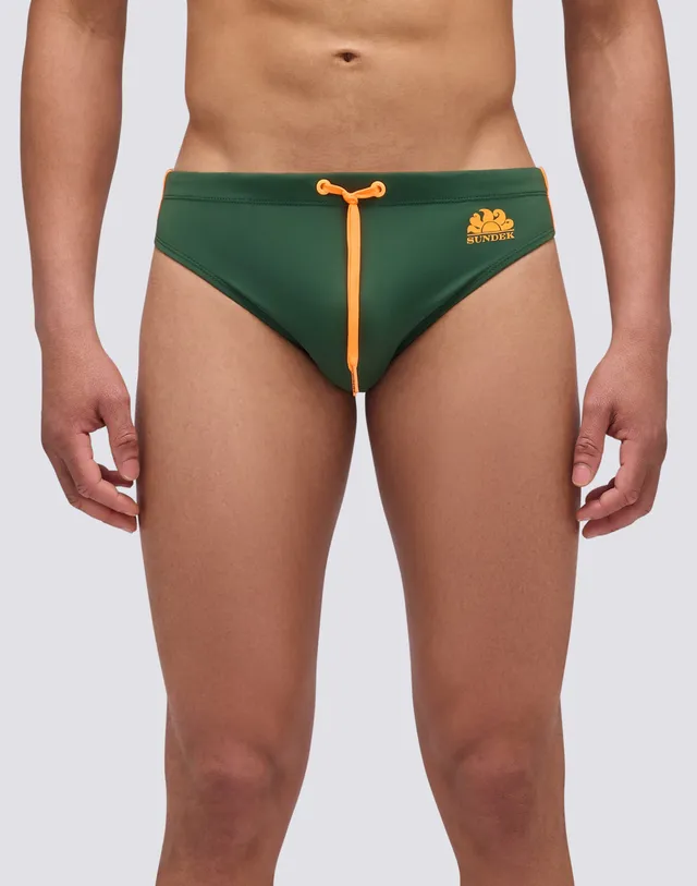 sundek-slip-da-mare-uomo-sax-tinta-unita-con-bande-laterali-e-vita-regolabile image 1