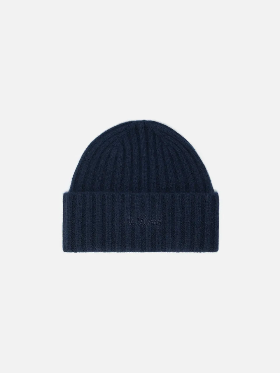 mc2-saint-barth-berretto-wengen-in-cashmere-blu-notte image 1