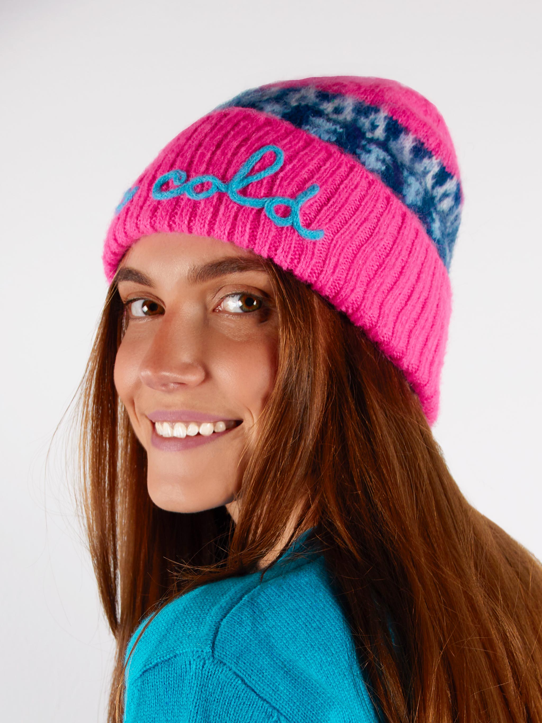 mc2-saint-barth-wengen-nordic-soft-berretto-rosa-fluo-jacquard image 3