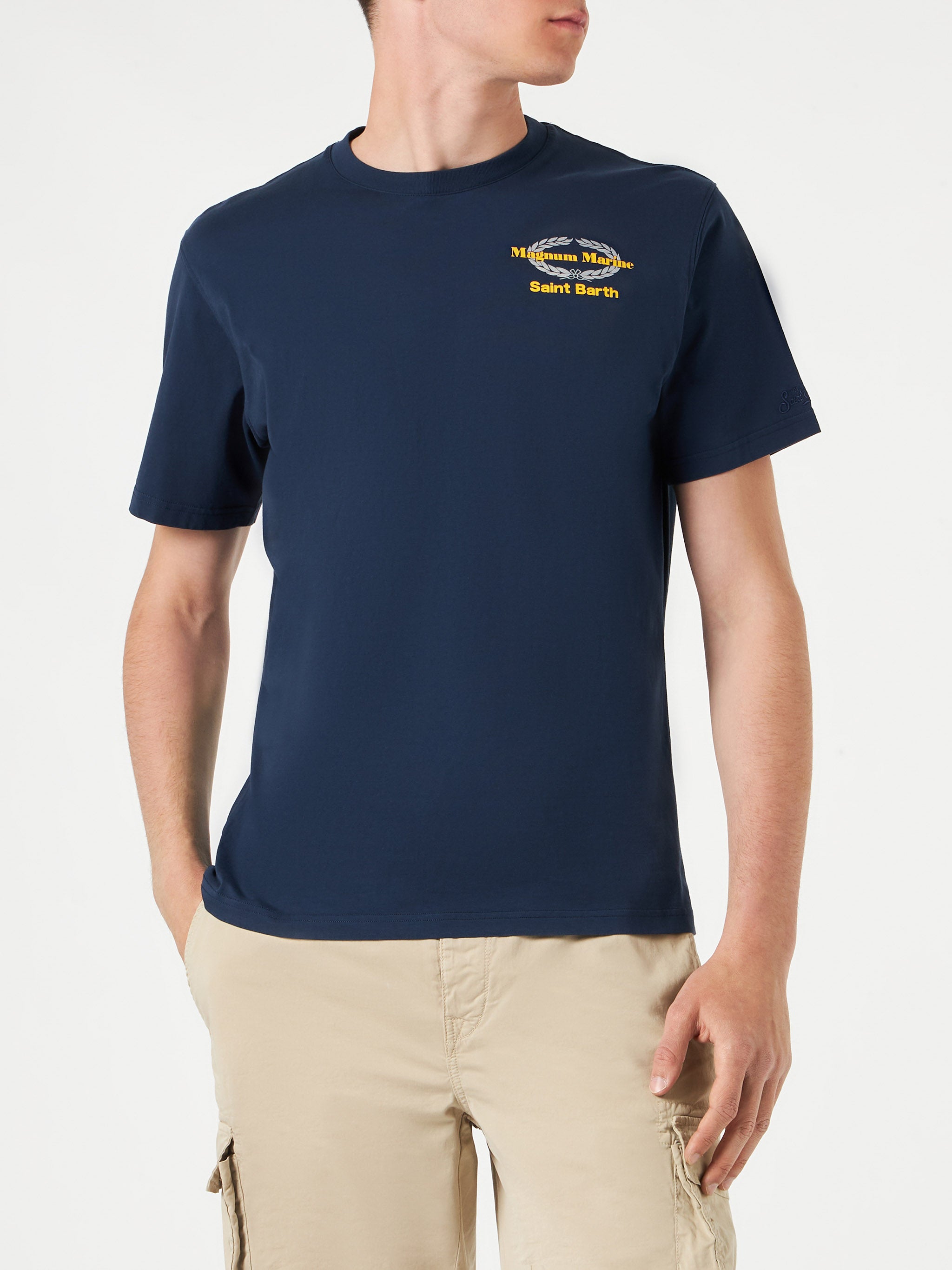 mc2-saint-barth-t-shirt-uomo-magnum-marine-special-edition-blu image 4