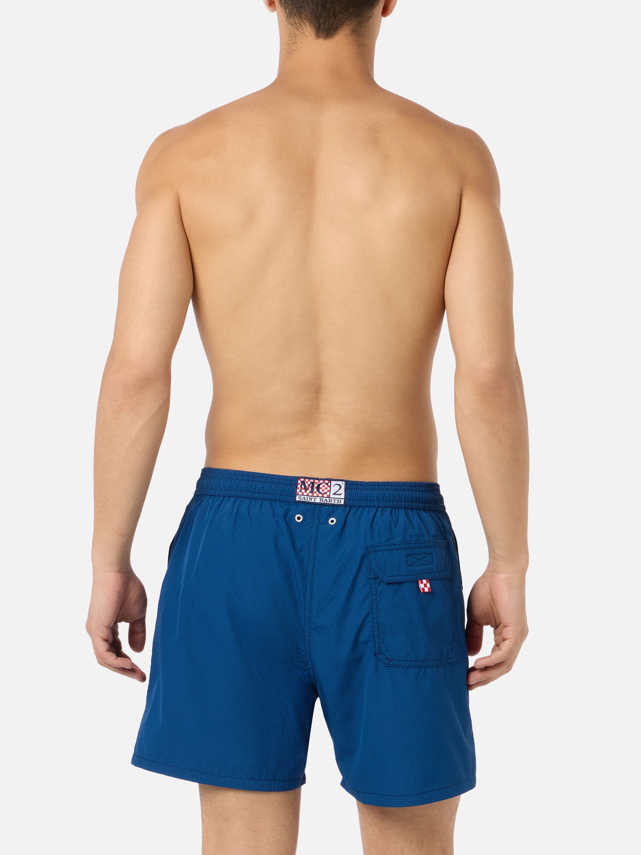 mc2-saint-barth-patmos-costume-mare-classico-leggero-seersucker-rigato-blu-navy image 4