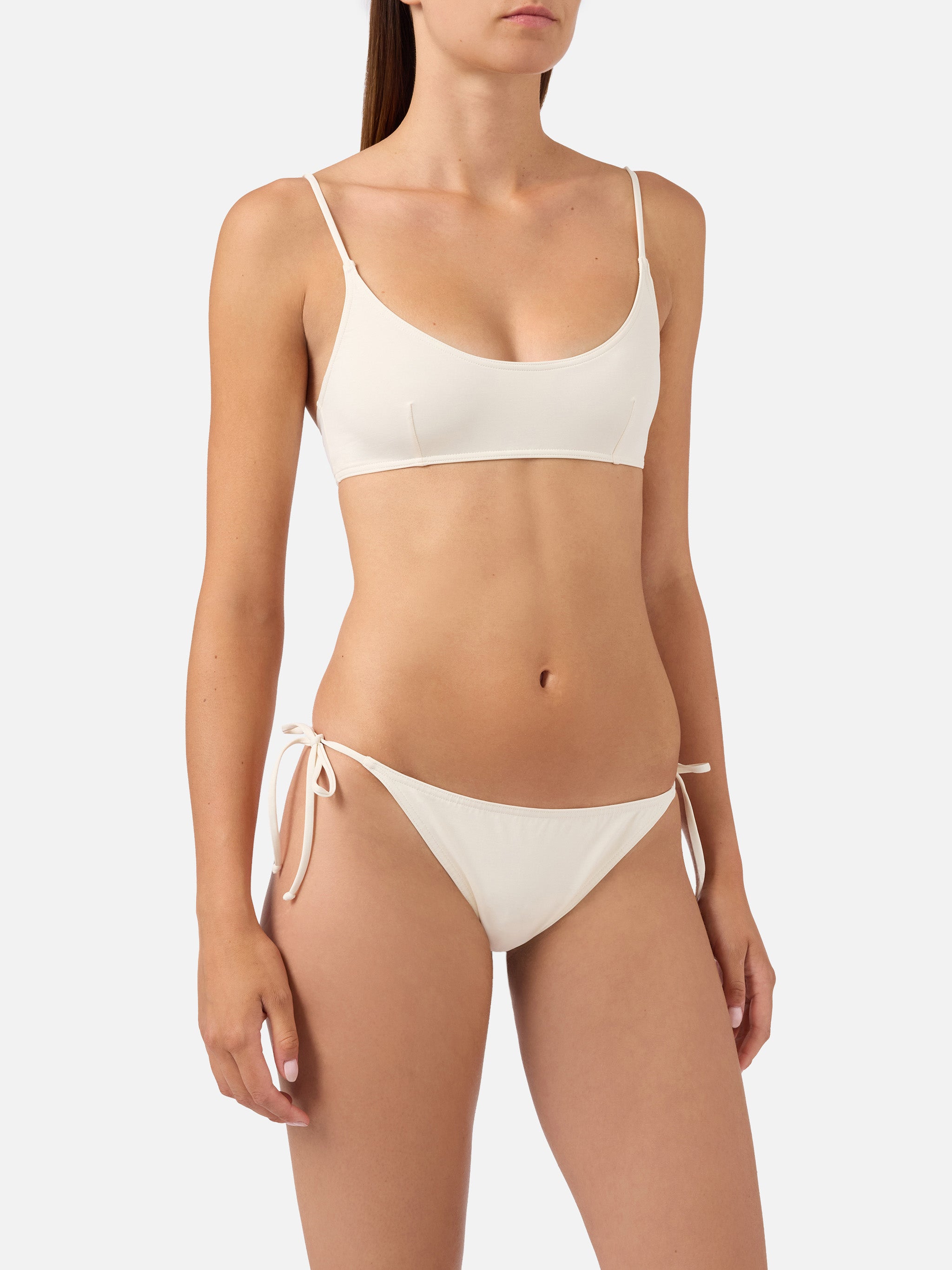 mc2-saint-barth-bikini-judy-virgo-bralette-crema-con-laccetti image 2