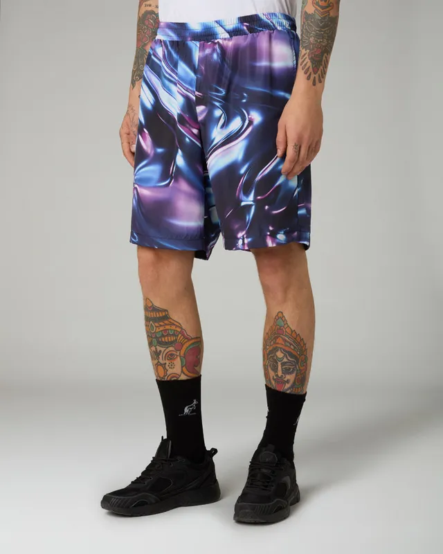 australian-metaliq-printed-short-smash-con-fodera-mesh image 1