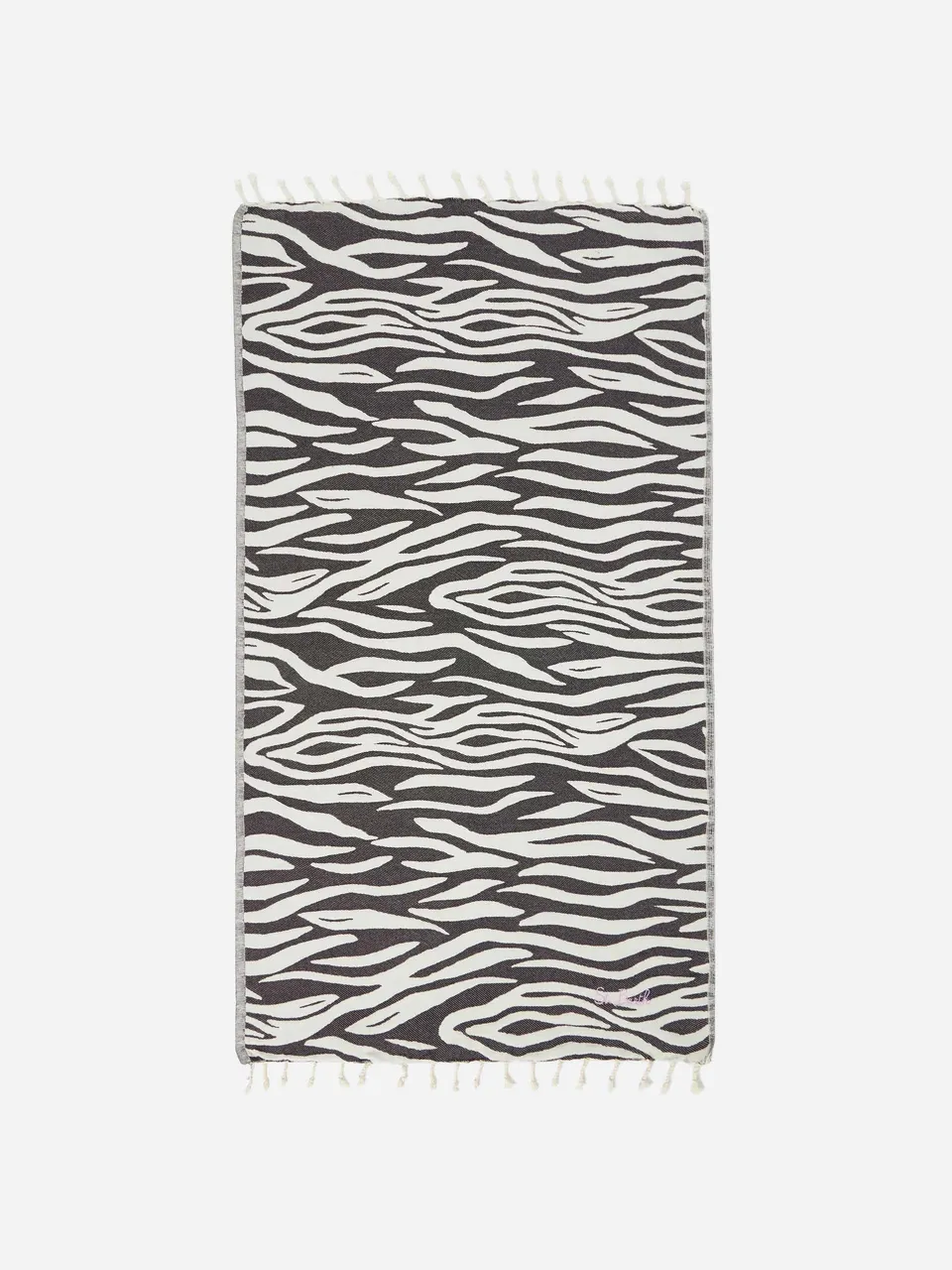 mc2-saint-barth-fout009-telo-mare-foutas-in-cotone-jacquard-zebrato image 1