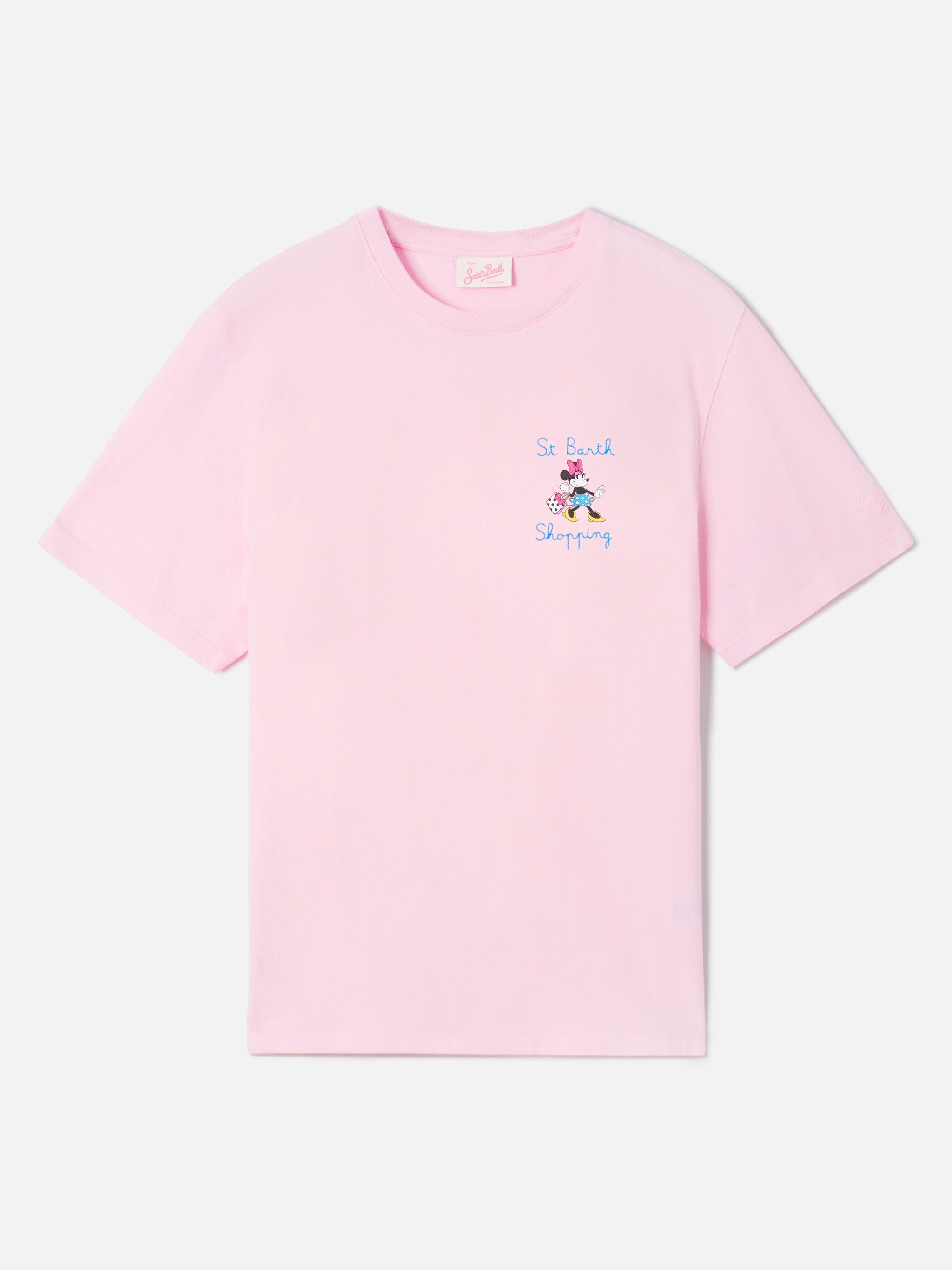 mc2-saint-barth-emilie-t-shirt-donna-rosa-minnie-st-barth-shopping-special-editi image 4