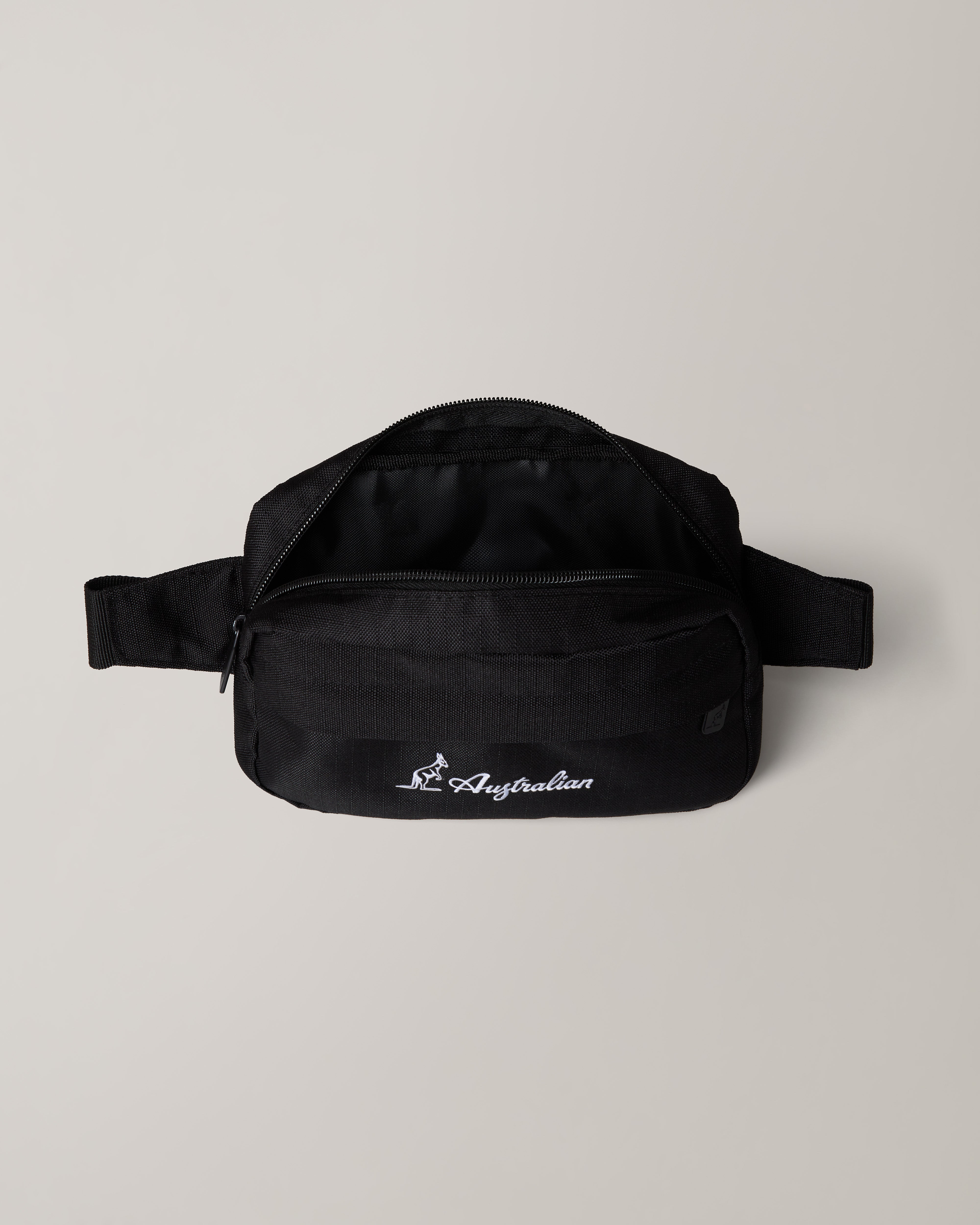 australian-easy-logo-marsupio-small-nero-ripstop image 2