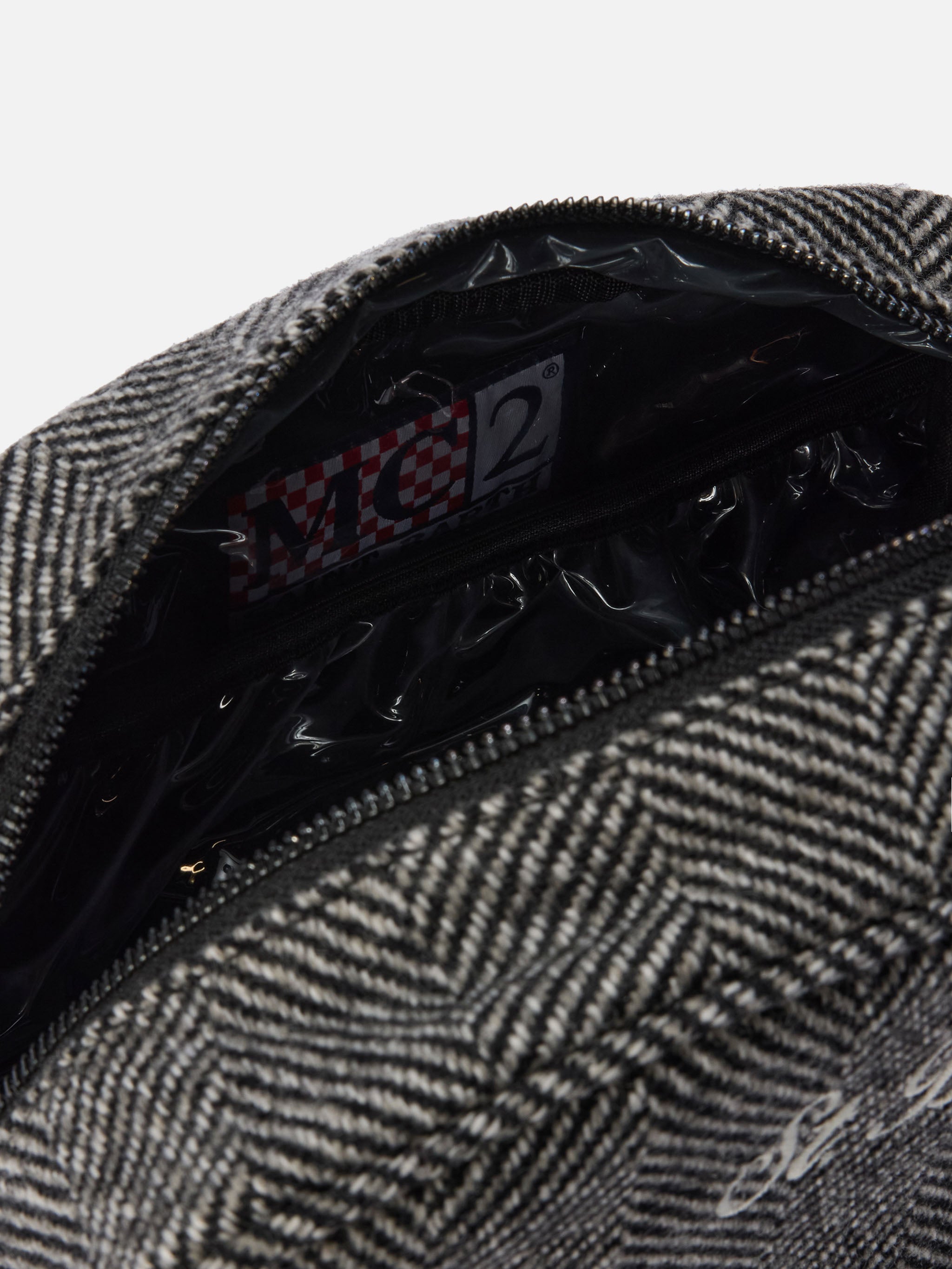 mc2-saint-barth-westwood-wool-vanity-case-misto-lana-spinato-nero-26x16x12-cm image 4