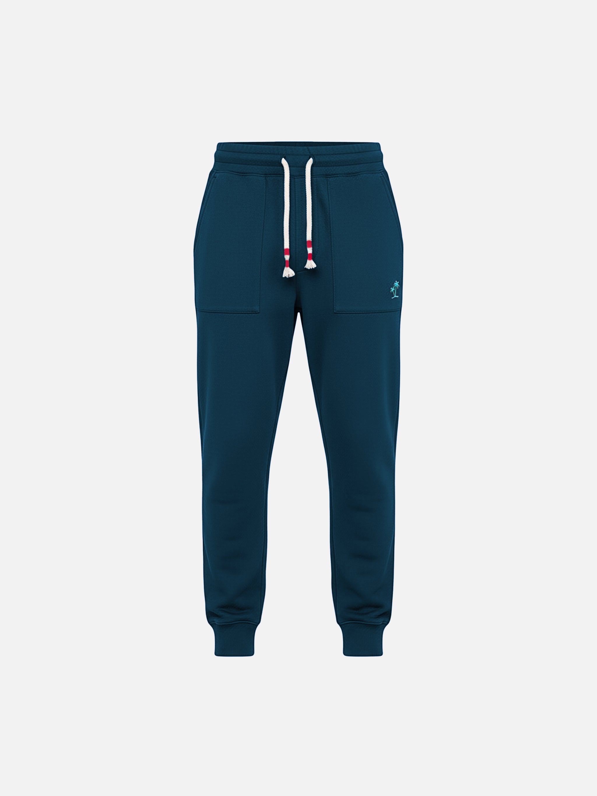 mc2-saint-barth-pantaloni-tuta-bolt-jr-bambino-blu-melange-in-cotone image 1