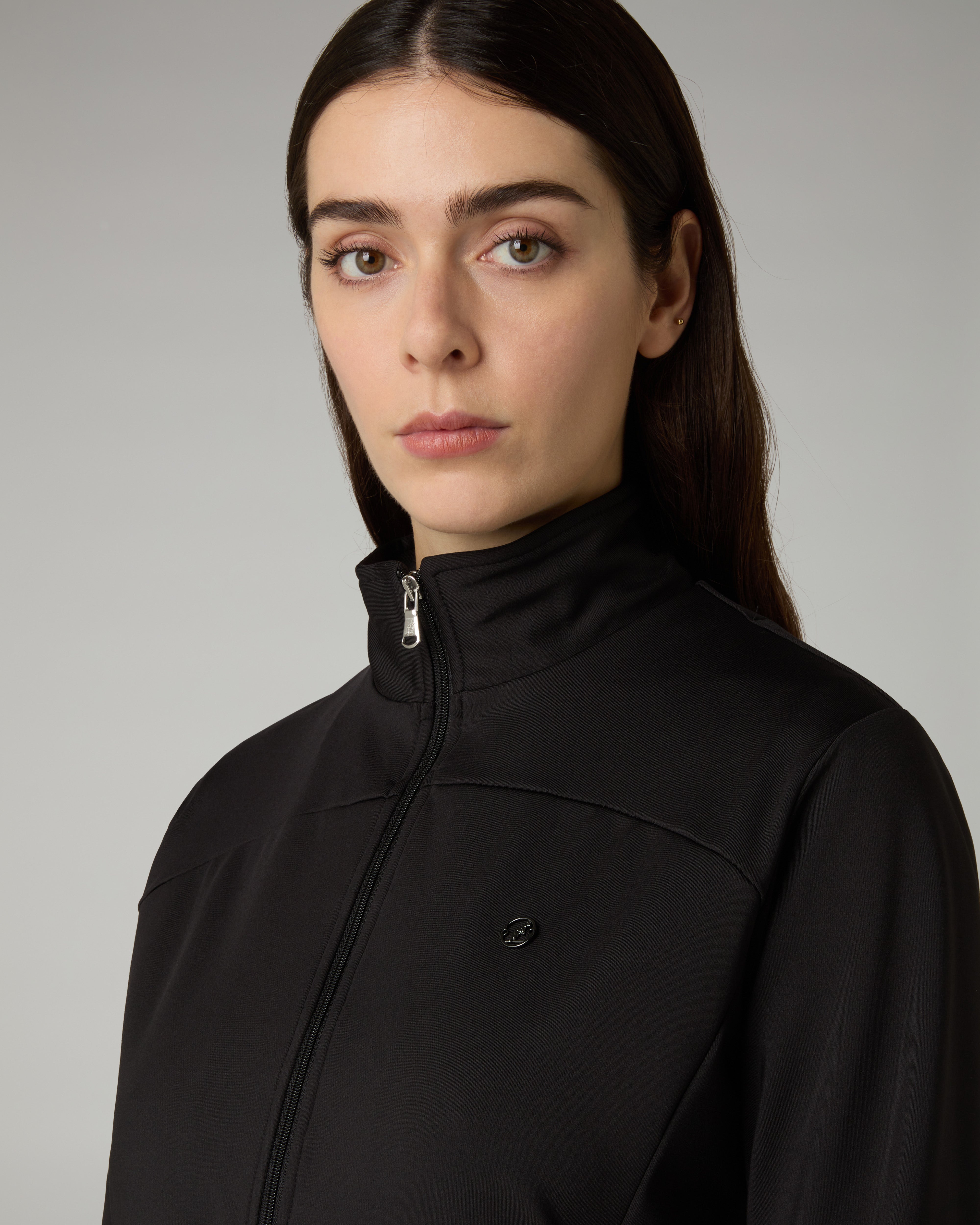 australian-essential-tracksuit-in-tessuto-silky-touch-nero-made-in-italy image 4