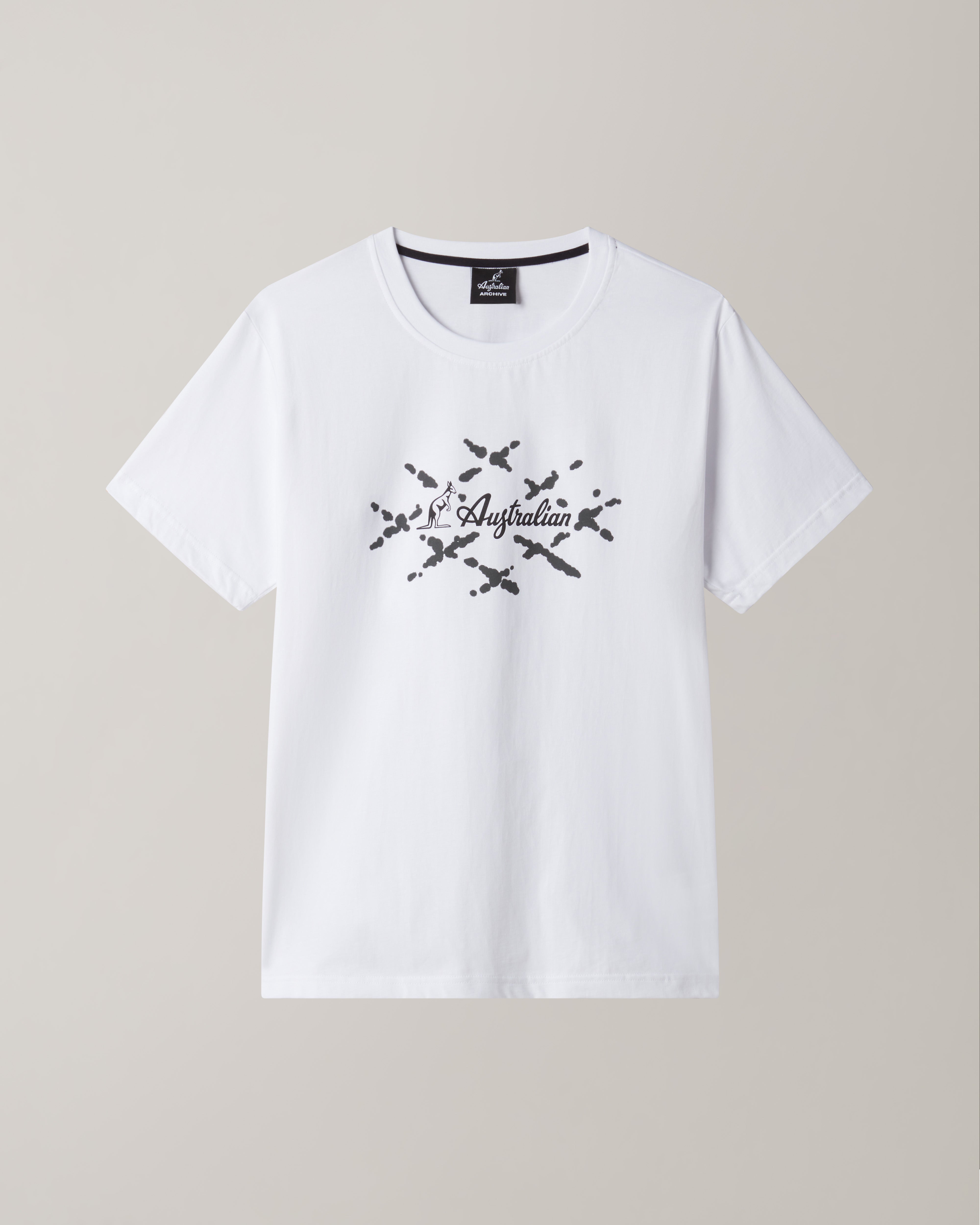 australian-cage-cotton-t-shirt-bianca-regular-fit-made-in-italy image 5