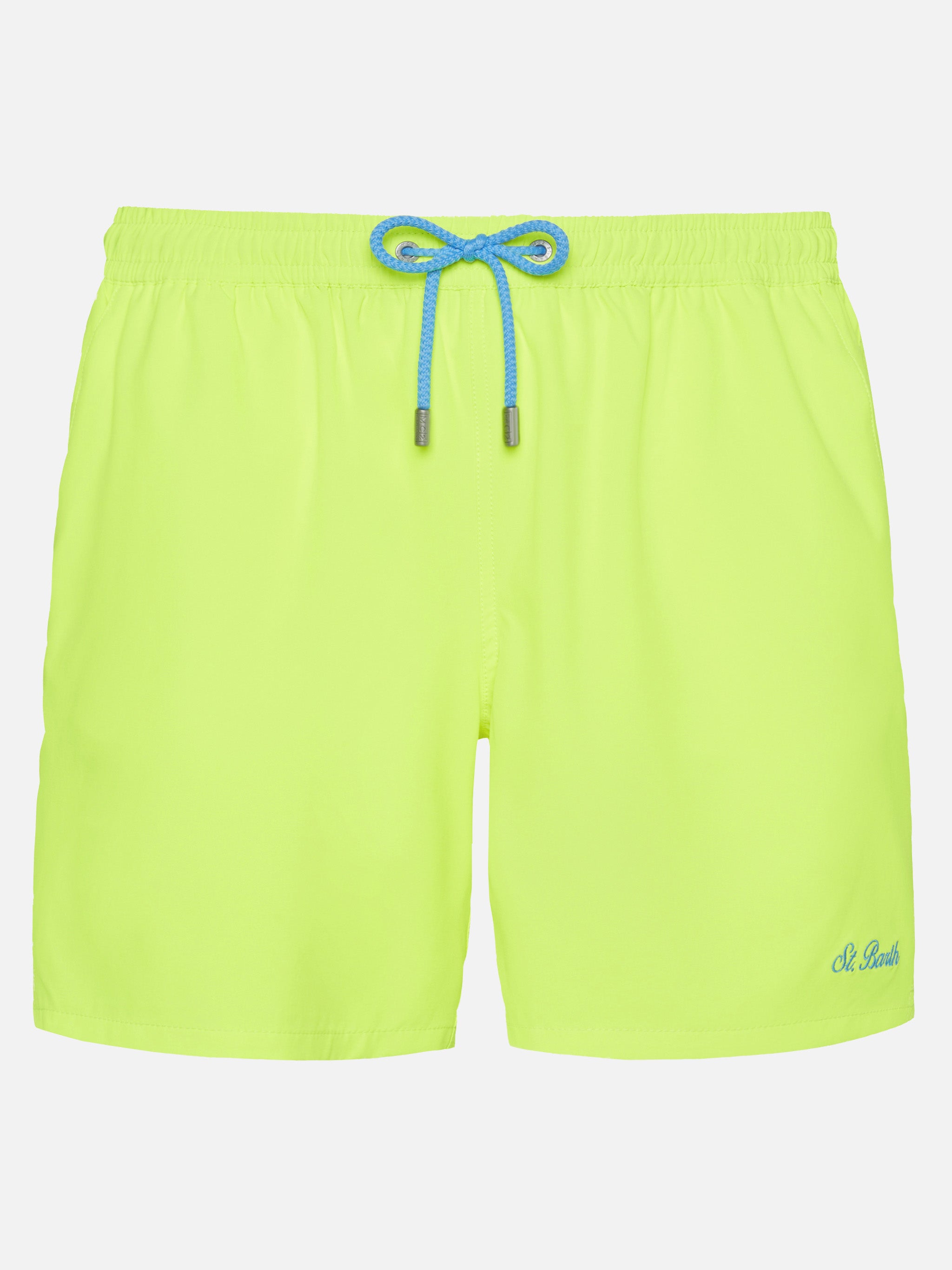 mc2-saint-barth-comfort-costume-mare-uomo-giallo-fluo-ricamo-st-barth image 1