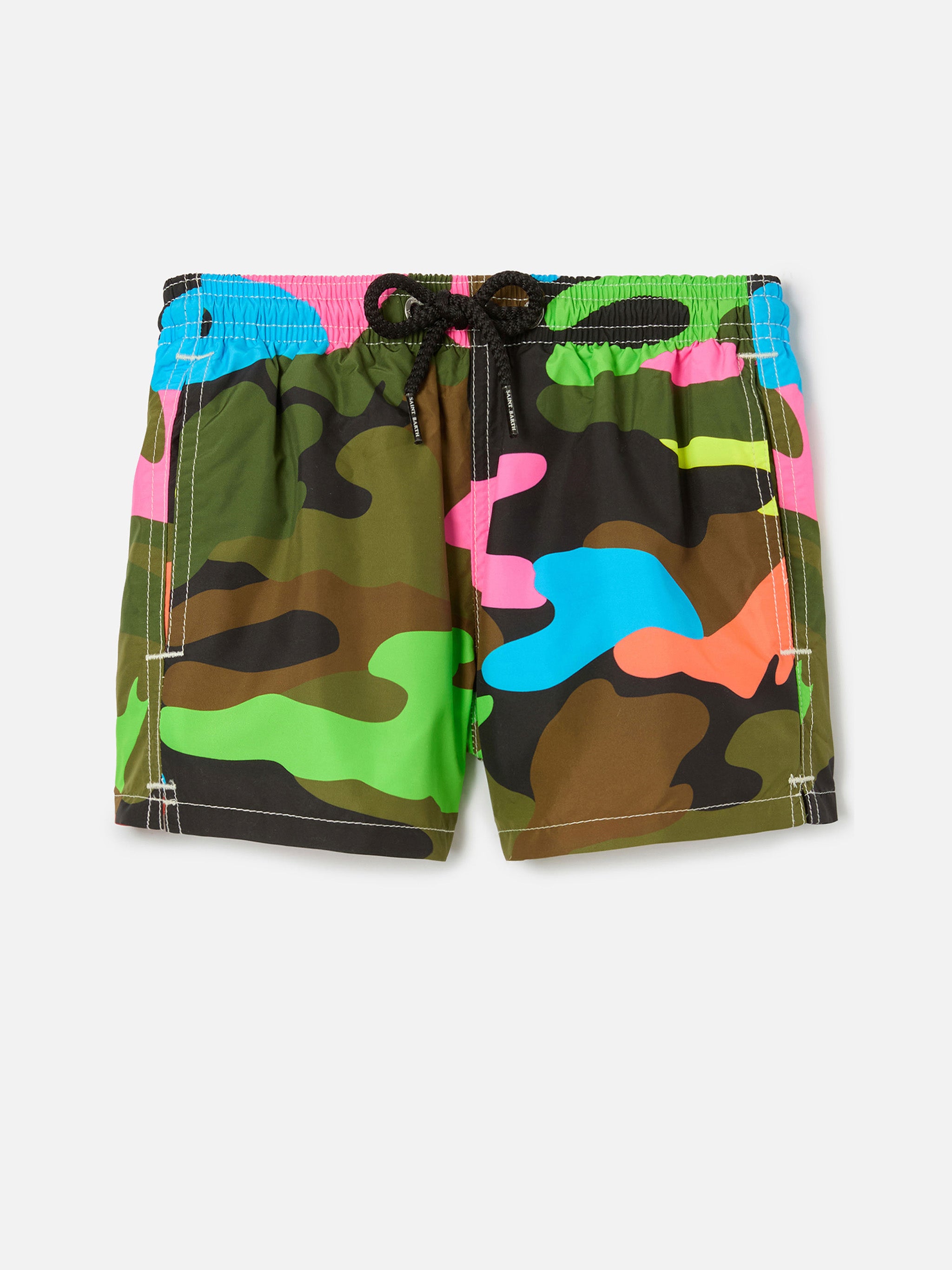 mc2-saint-barth-costume-boxer-da-bambino-mimetico-fluo-multicolore image 1