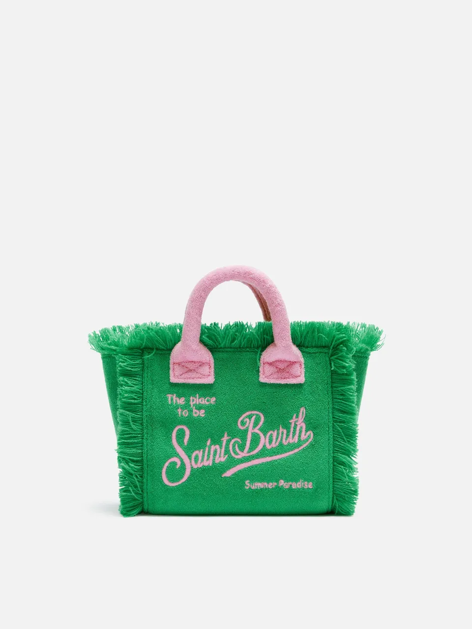 mc2-saint-barth-mini-vanity-sponge-bag-verde-in-spugna-con-tracolla image 1