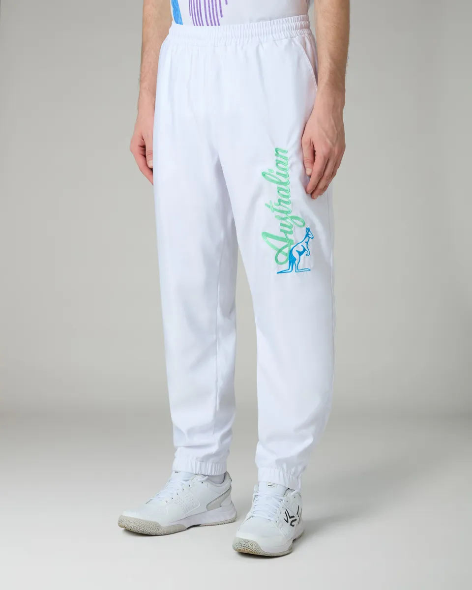 australian-goran-bumper-track-pant-arupa0015-pantalone-tuta-bianco-con-zip image 1