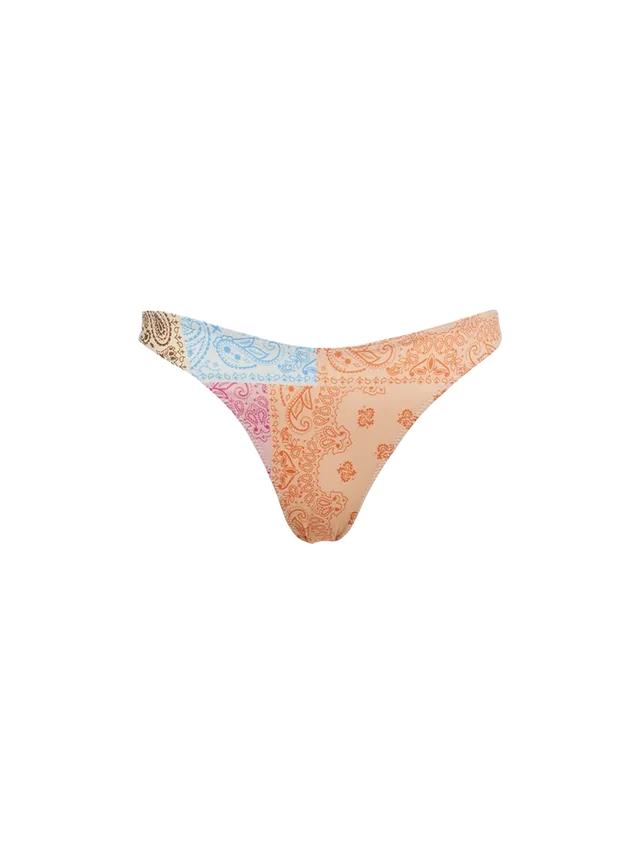 mc2-saint-barth-naomi-slip-bikini-donna-cheeky-stampa-bandana-multicolor image 1