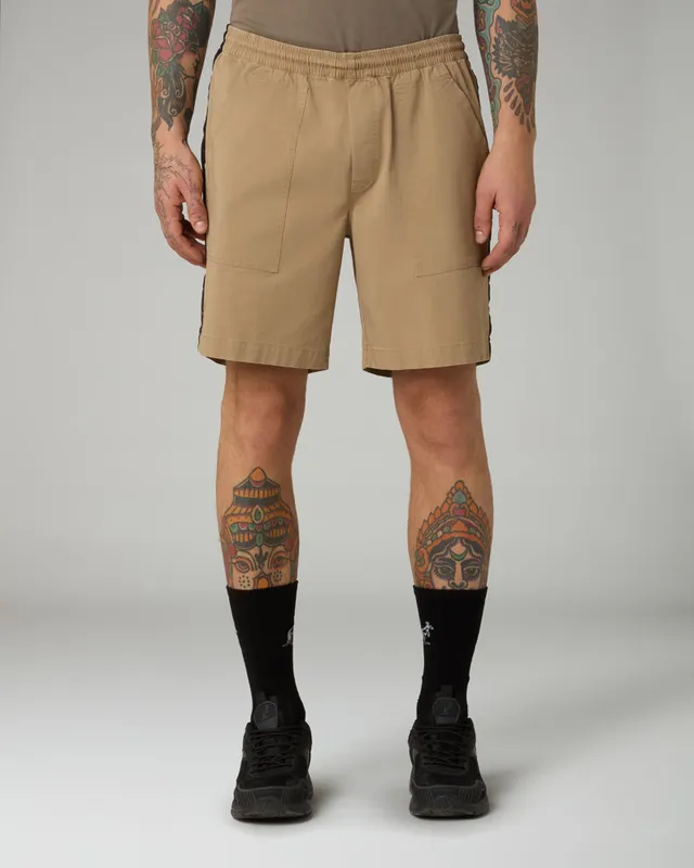 australian-mirage-banda-short-shorts-cotone-caramello image 1