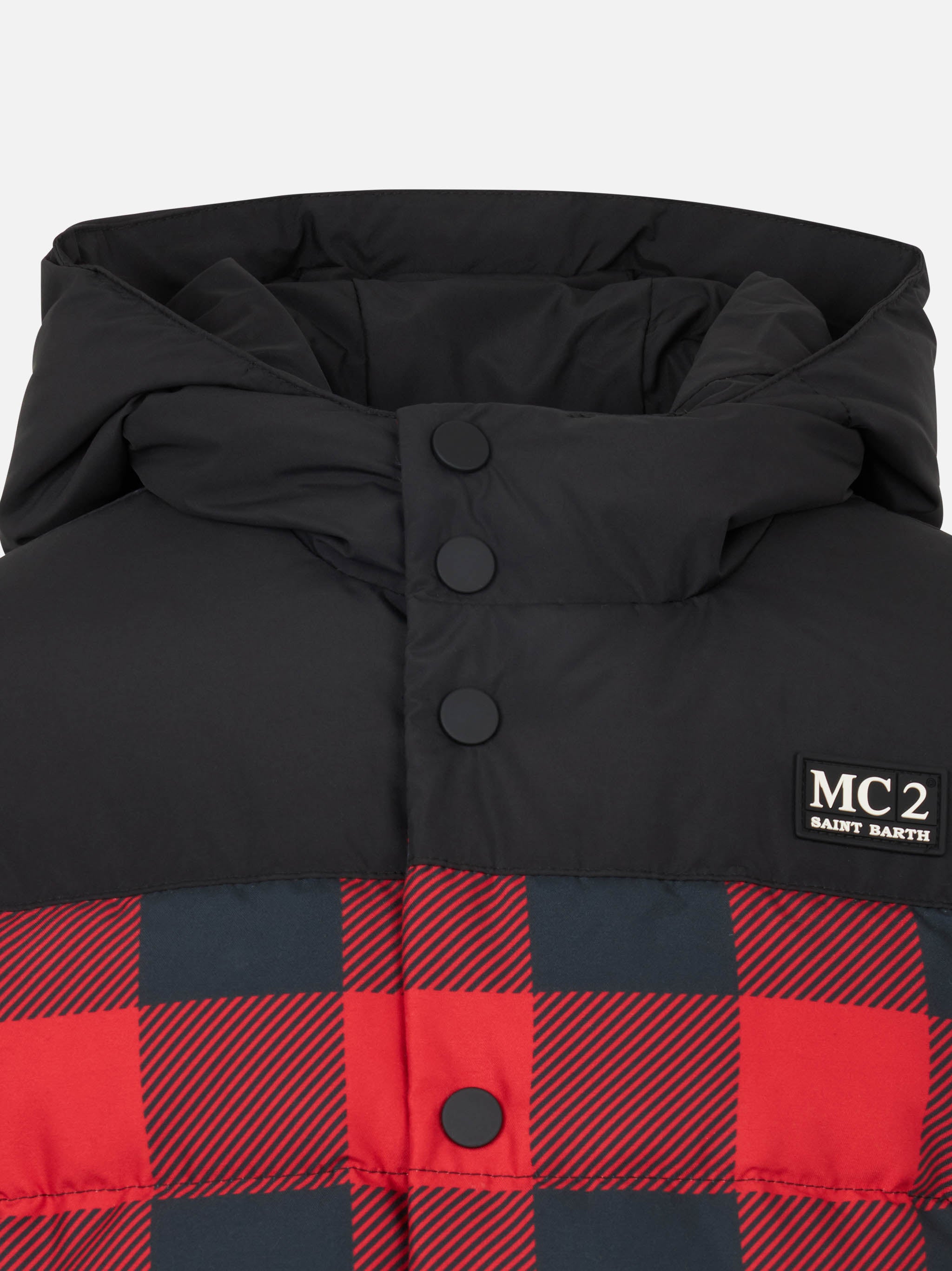 mc2-saint-barth-piumino-bambino-bart-simpson-rosso-edizione-speciale image 3
