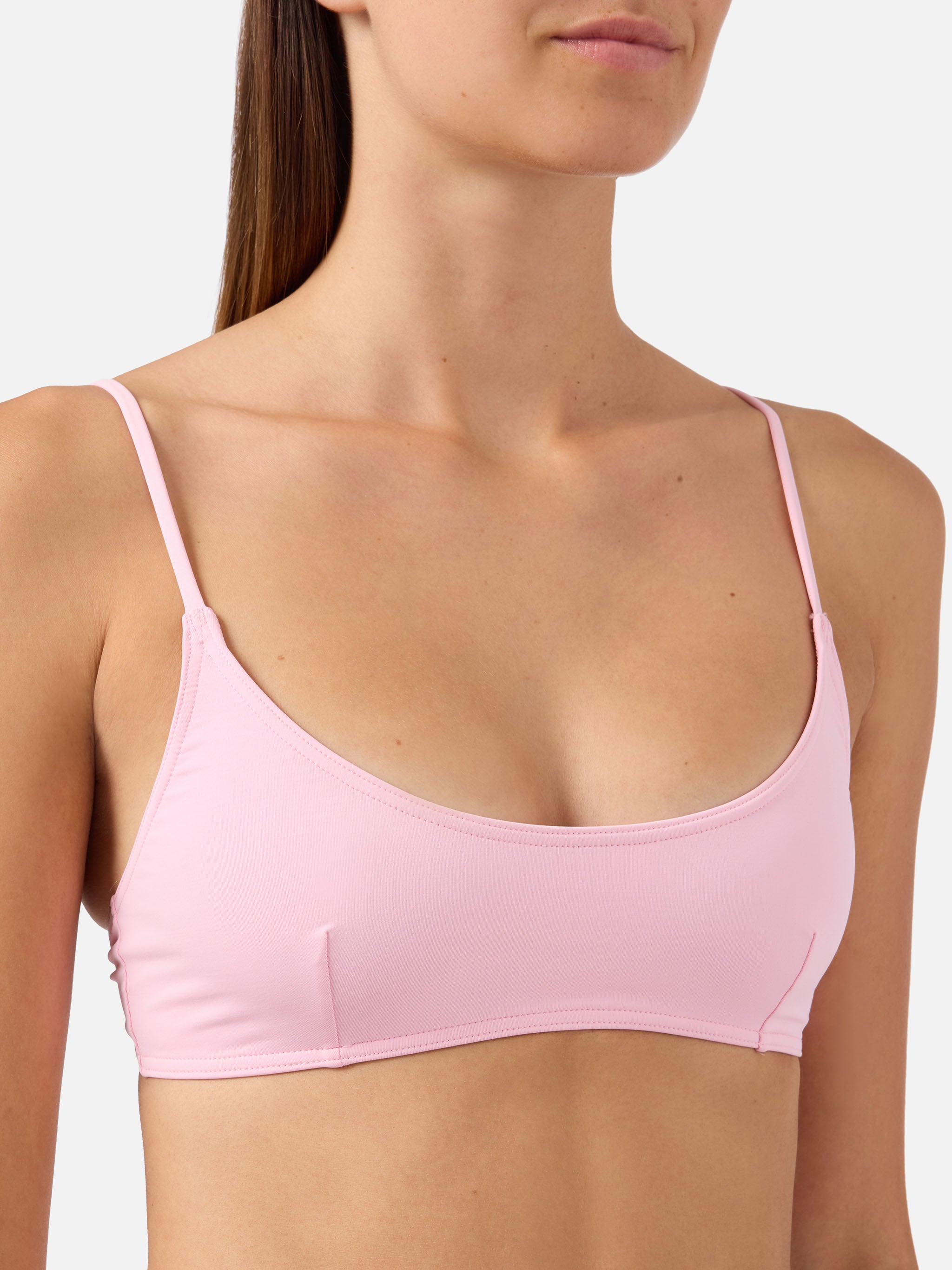 mc2-saint-barth-judy-virgo-bikini-bralette-rosa-chiaro-con-laccetti image 3