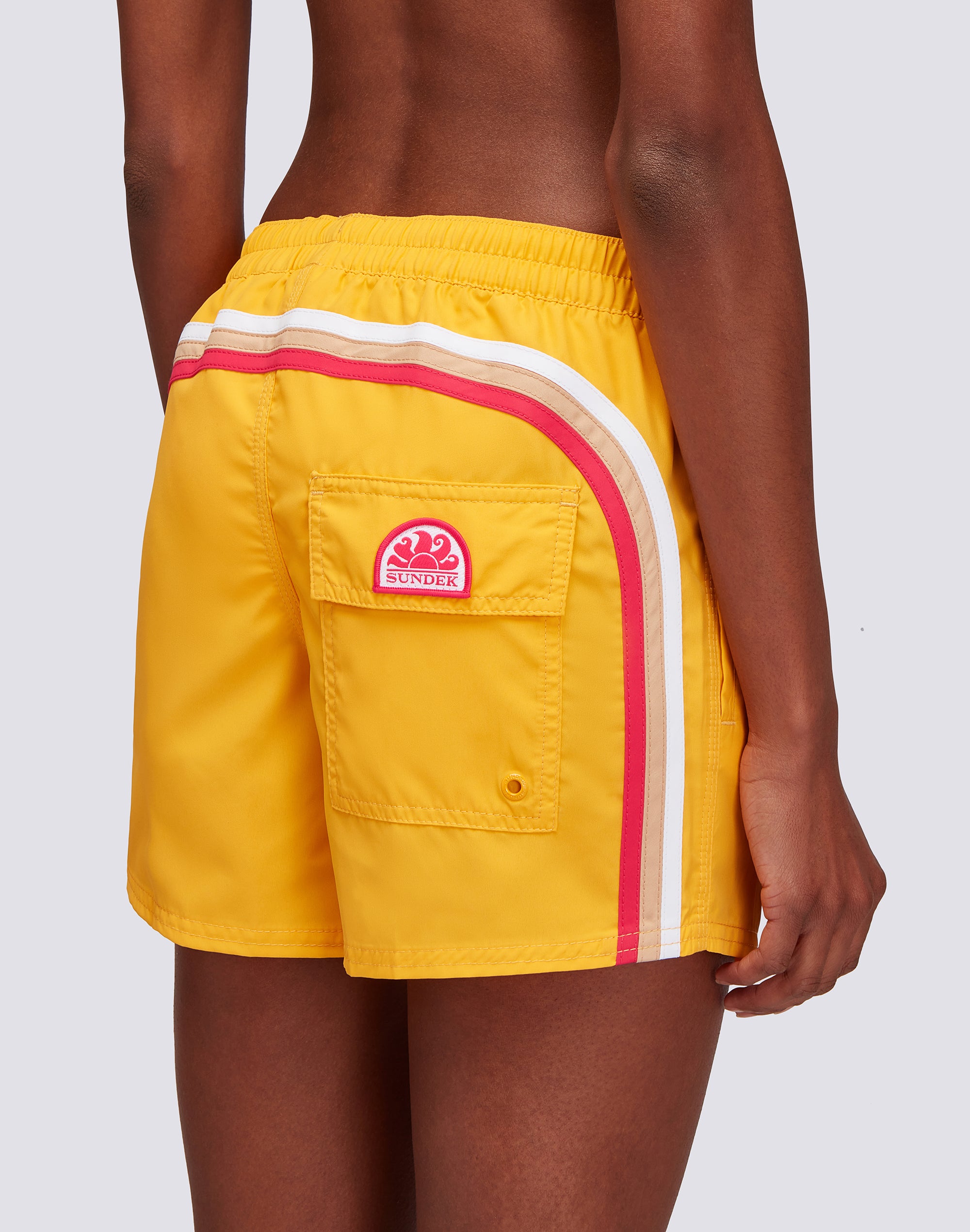 sundek-coast-w539bdrt300-pantaloncino-mare-donna-media-lunghezza-repreve-2 image 3