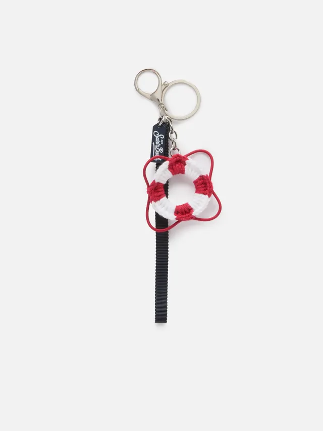 mc2-saint-barth-keyr002-portachiavi-charm-salvagente-crochet-bianco image 1