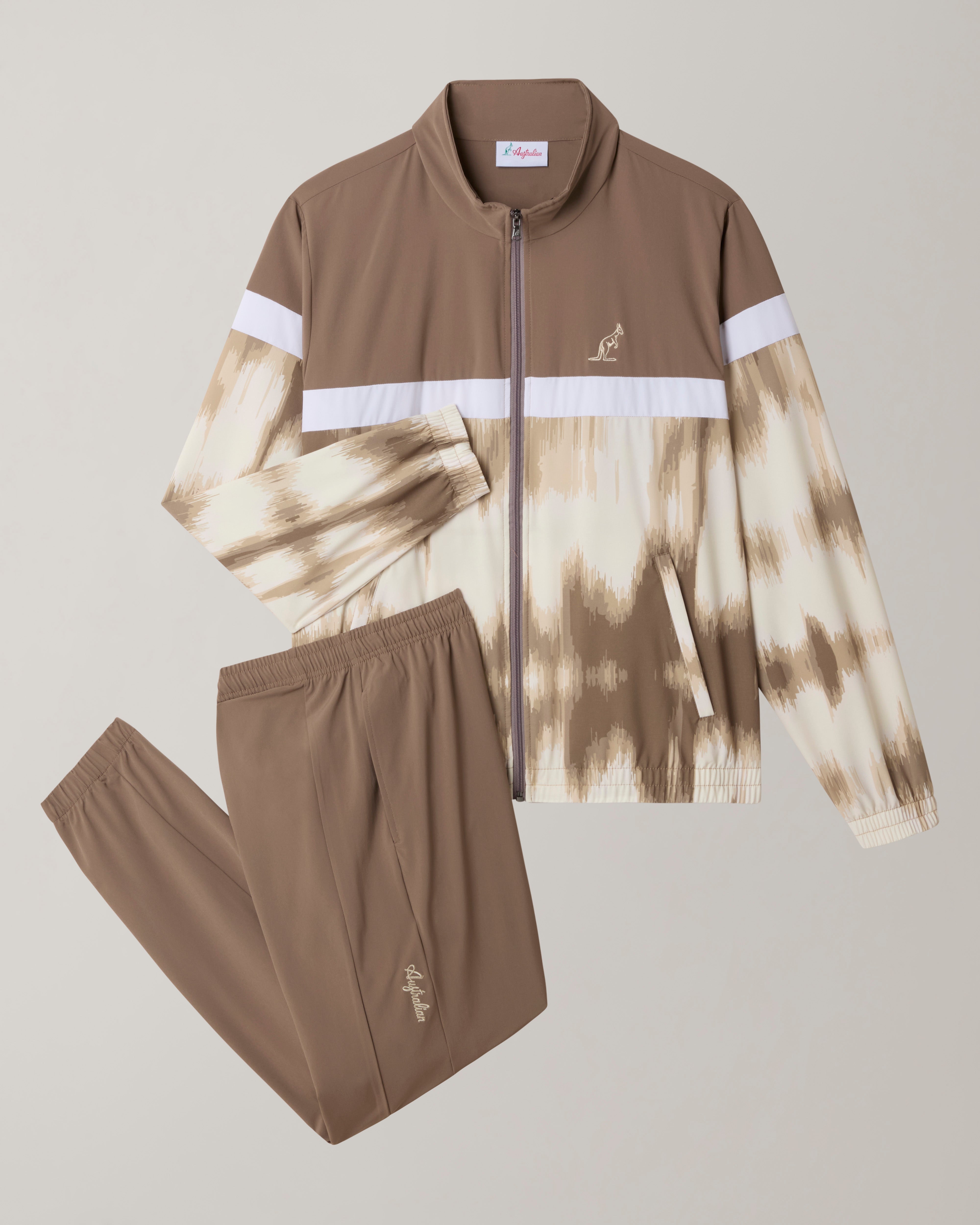 australian-doric-tuta-stampa-all-over-full-zip-sabbia image 8