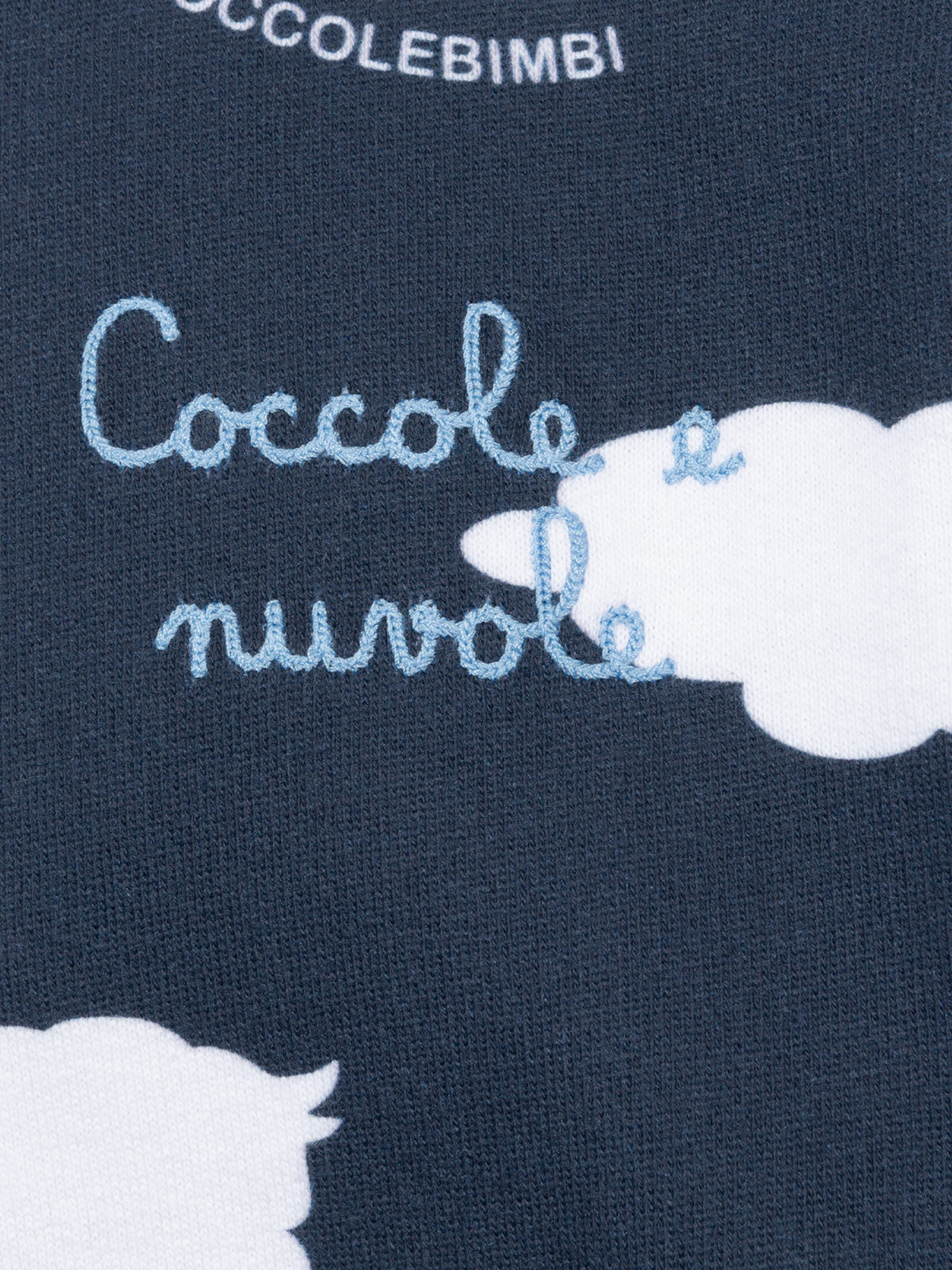 mc2-saint-barth-felpa-girocollo-blu-con-ricamo-coccole-e-nuvole-edizione-special image 5