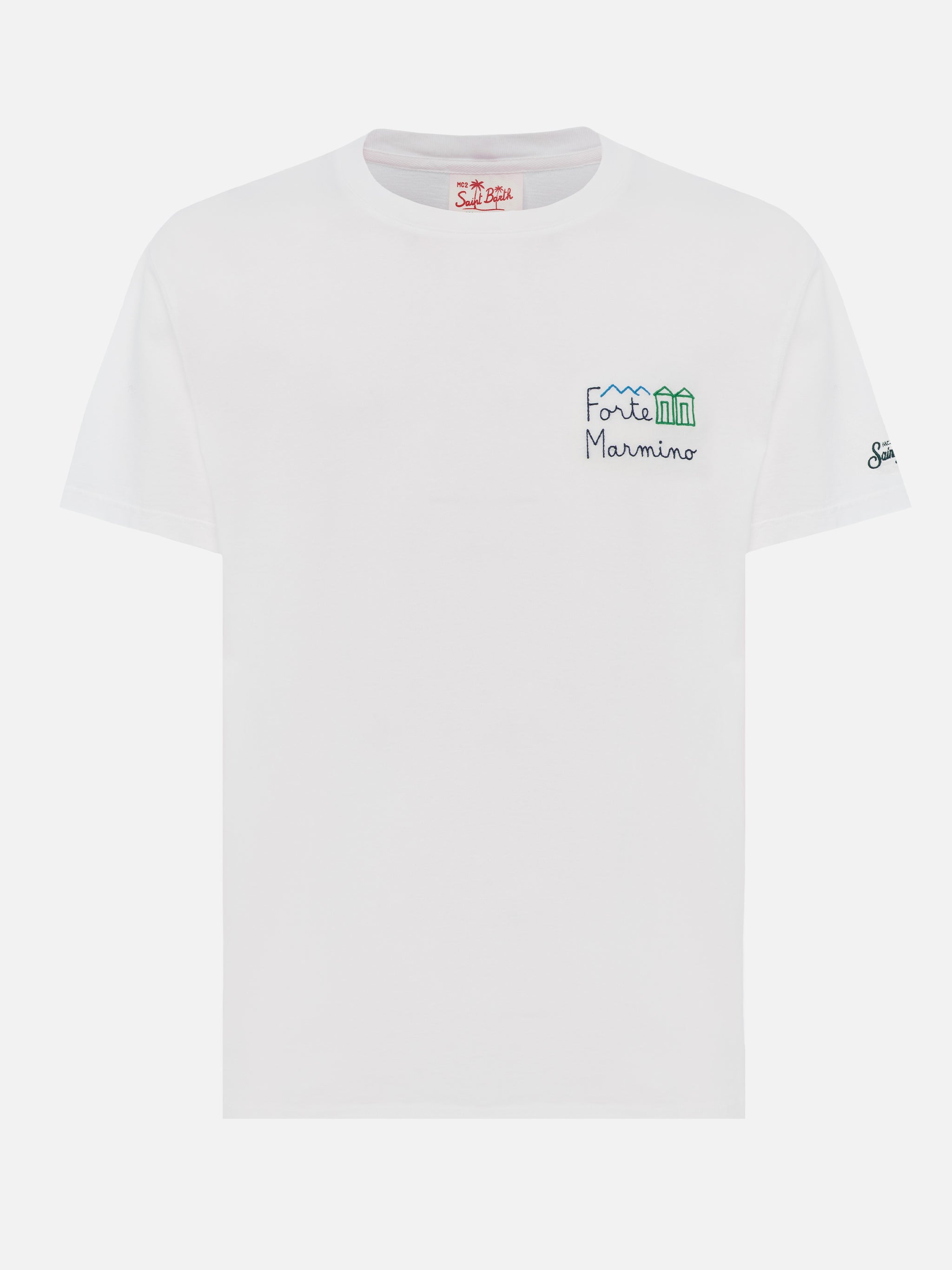 mc2-saint-barth-t-shirt-portofino-in-cotone-con-ricamo-forte-marmino image 6