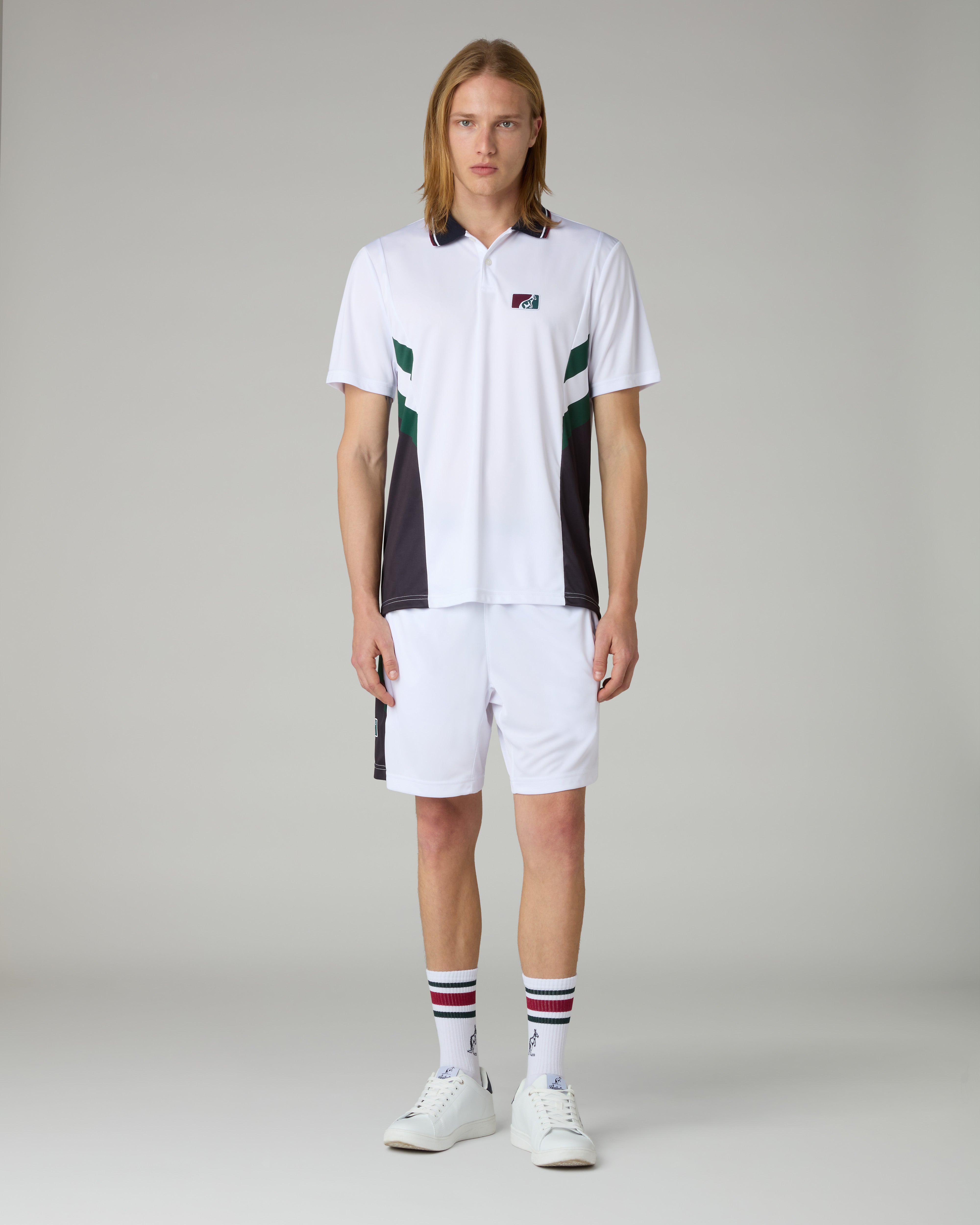 australian-classic-short-bianco-in-tessuto-ace-con-coulisse image 2